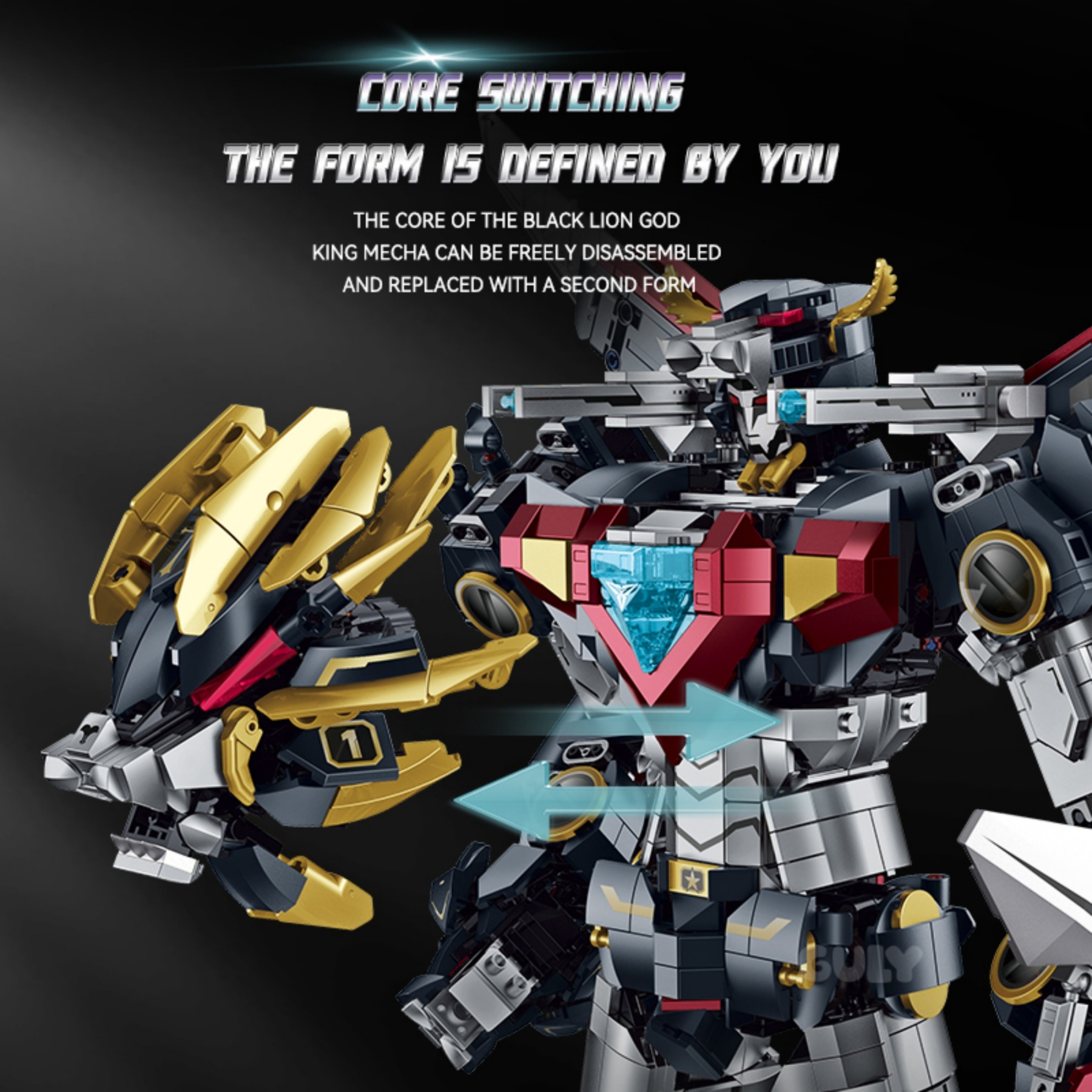 The Black Lion King of Beasts