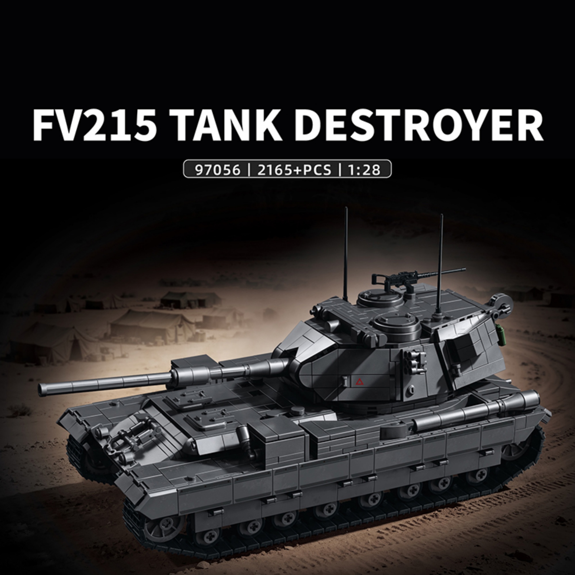 The British FV215b (183) Heavy Gun Tank