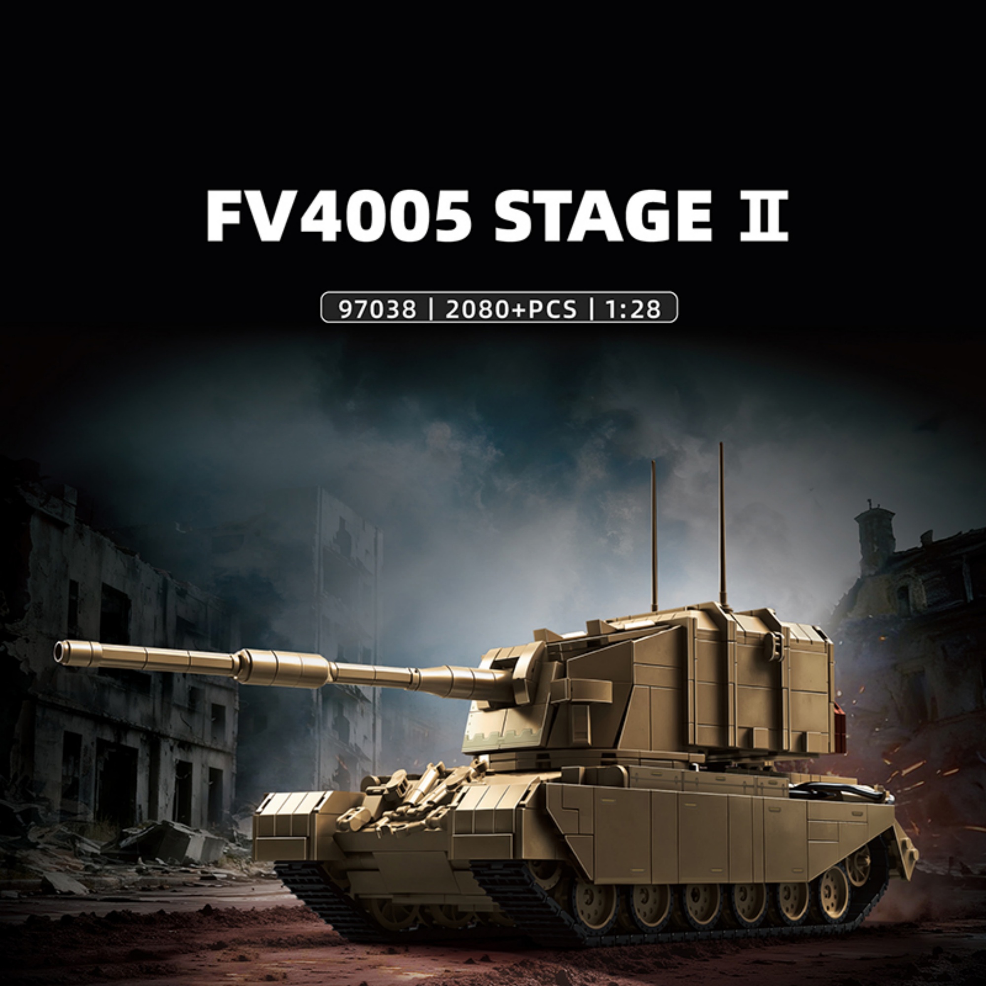 The British FV4005 Heavy Anti Tank Gun