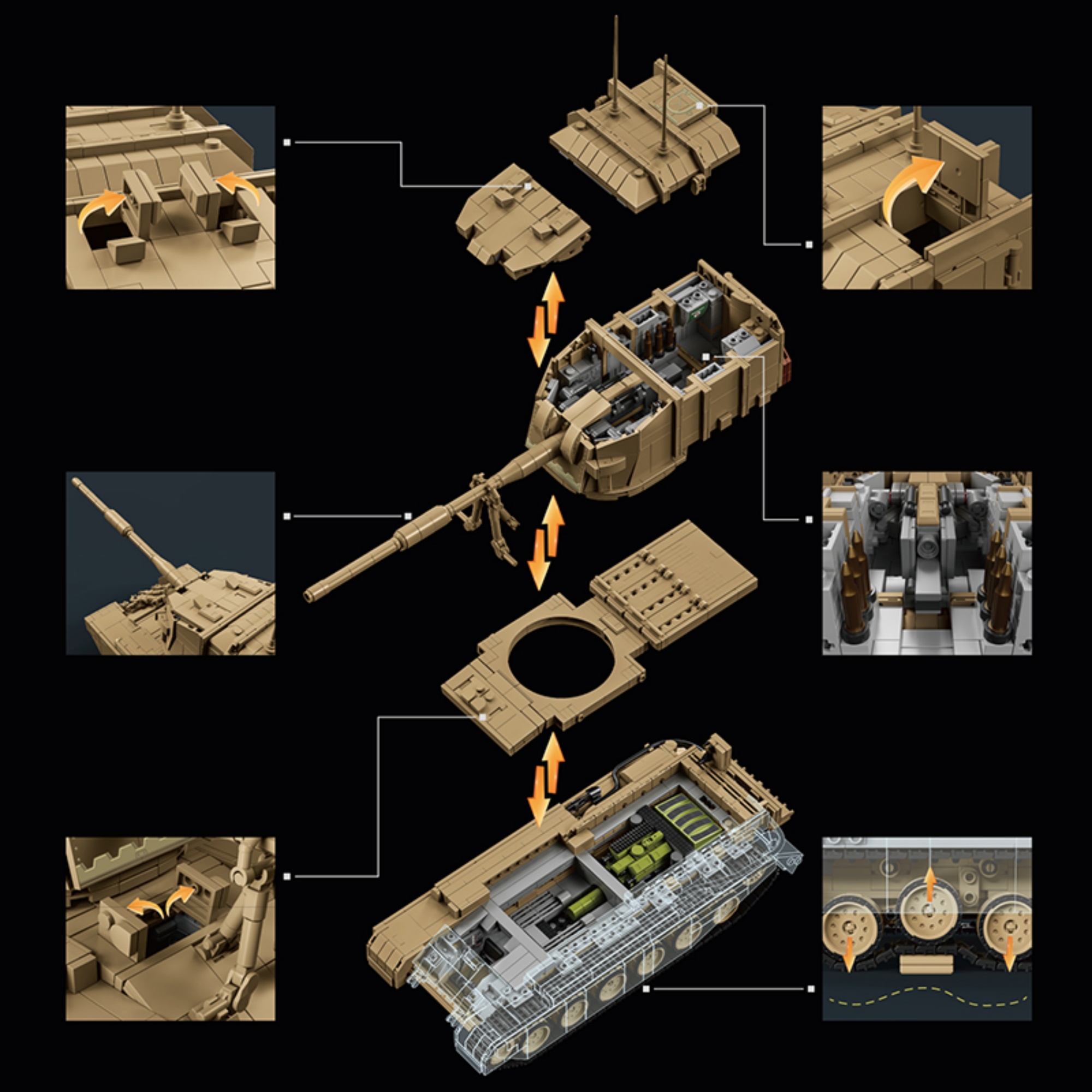 The British FV4005 Heavy Anti Tank Gun