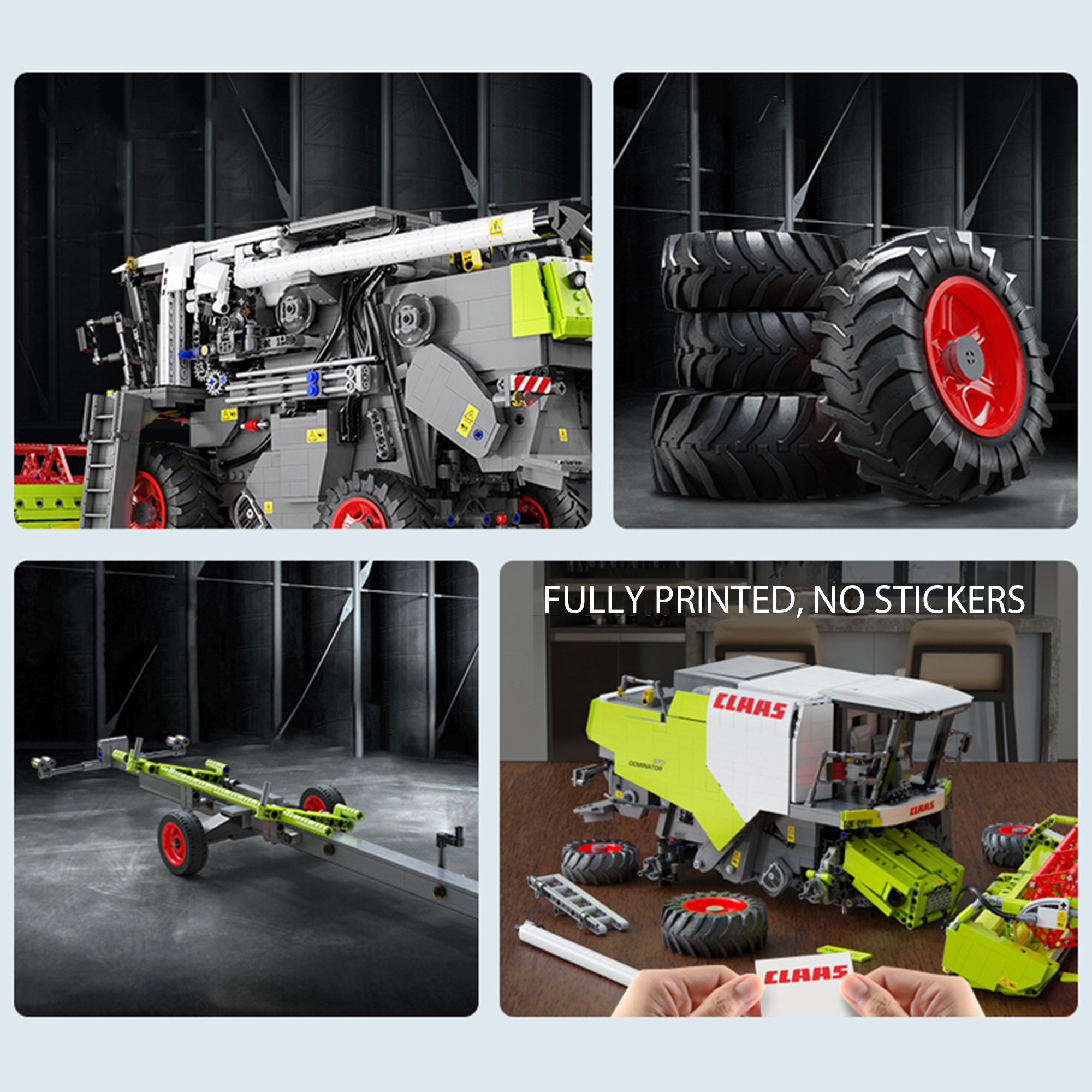 The CLAAS Dominator 370-marstoy