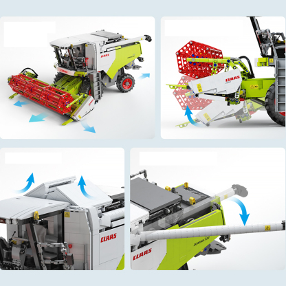 The CLAAS Dominator 370-marstoy