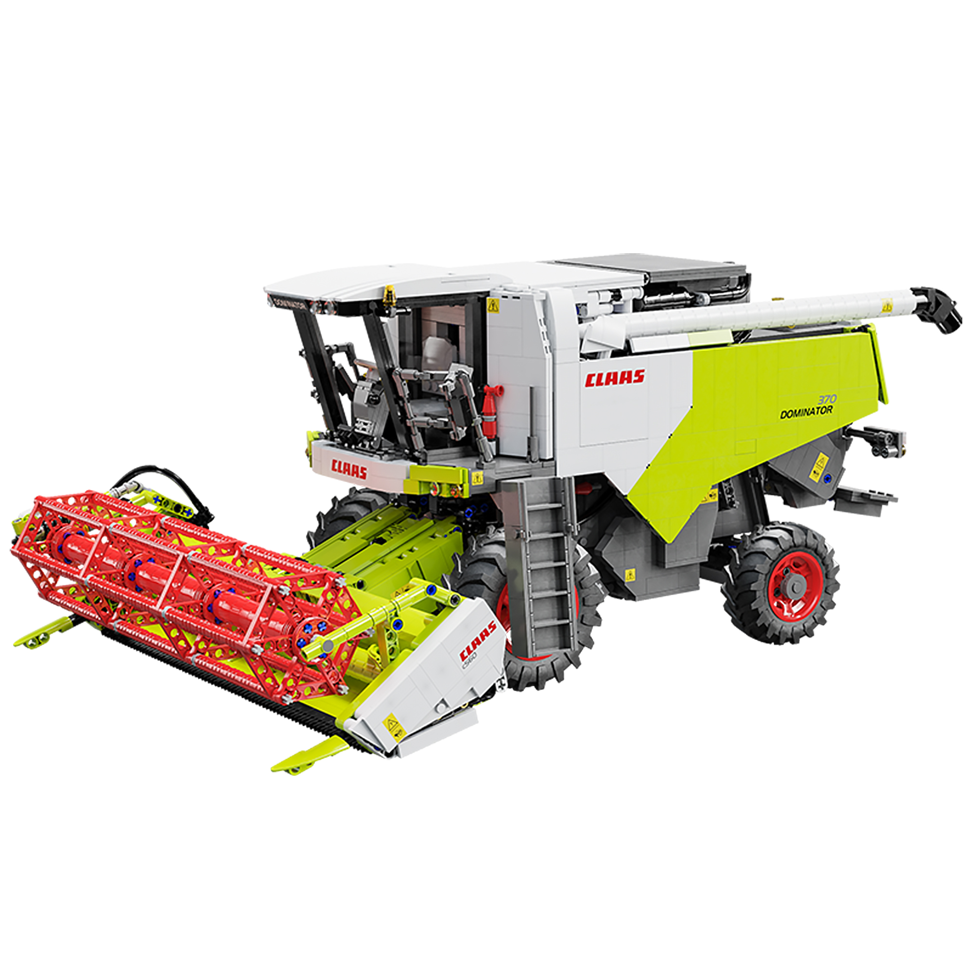 The CLAAS Dominator 370-marstoy