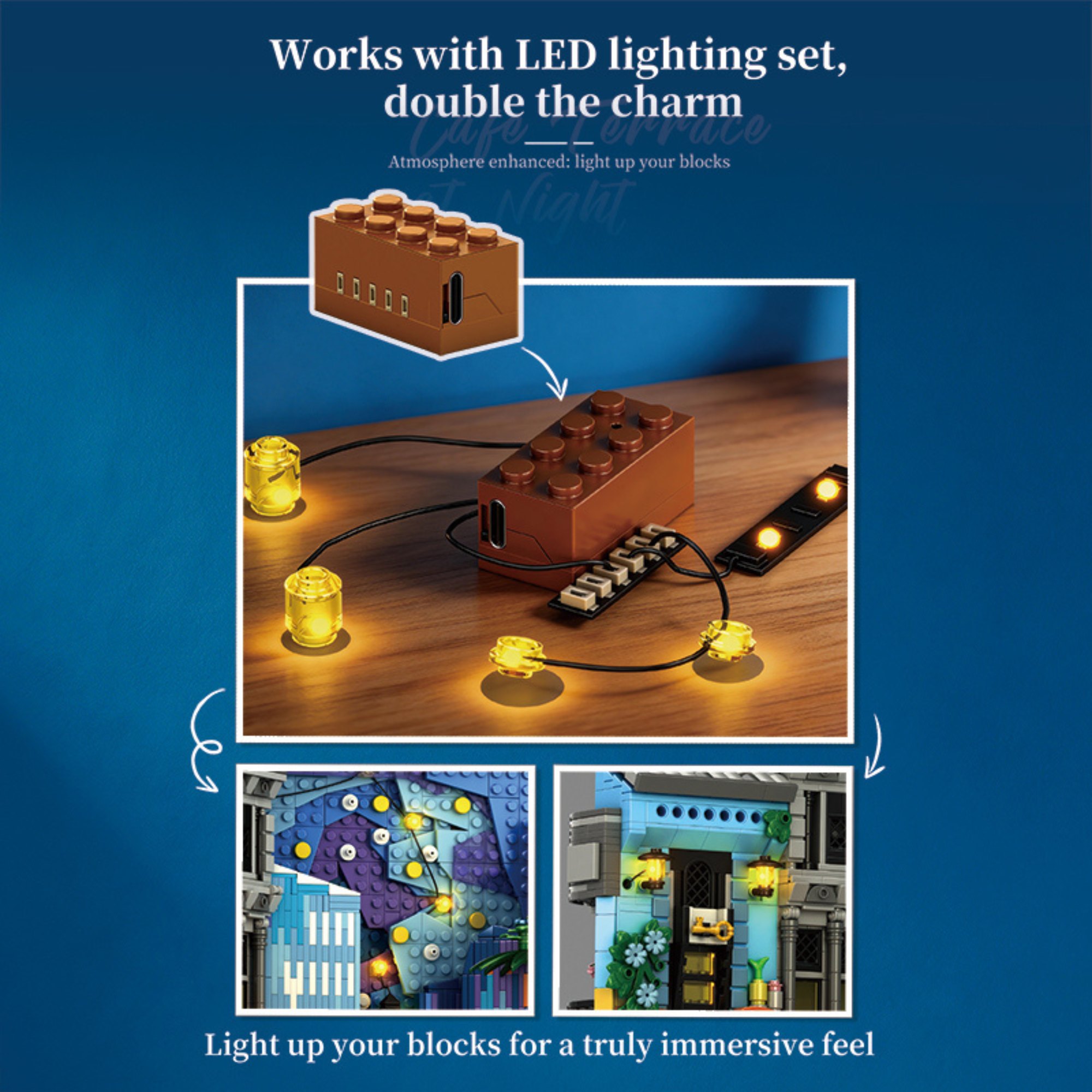 The Cafe Terrace at Night