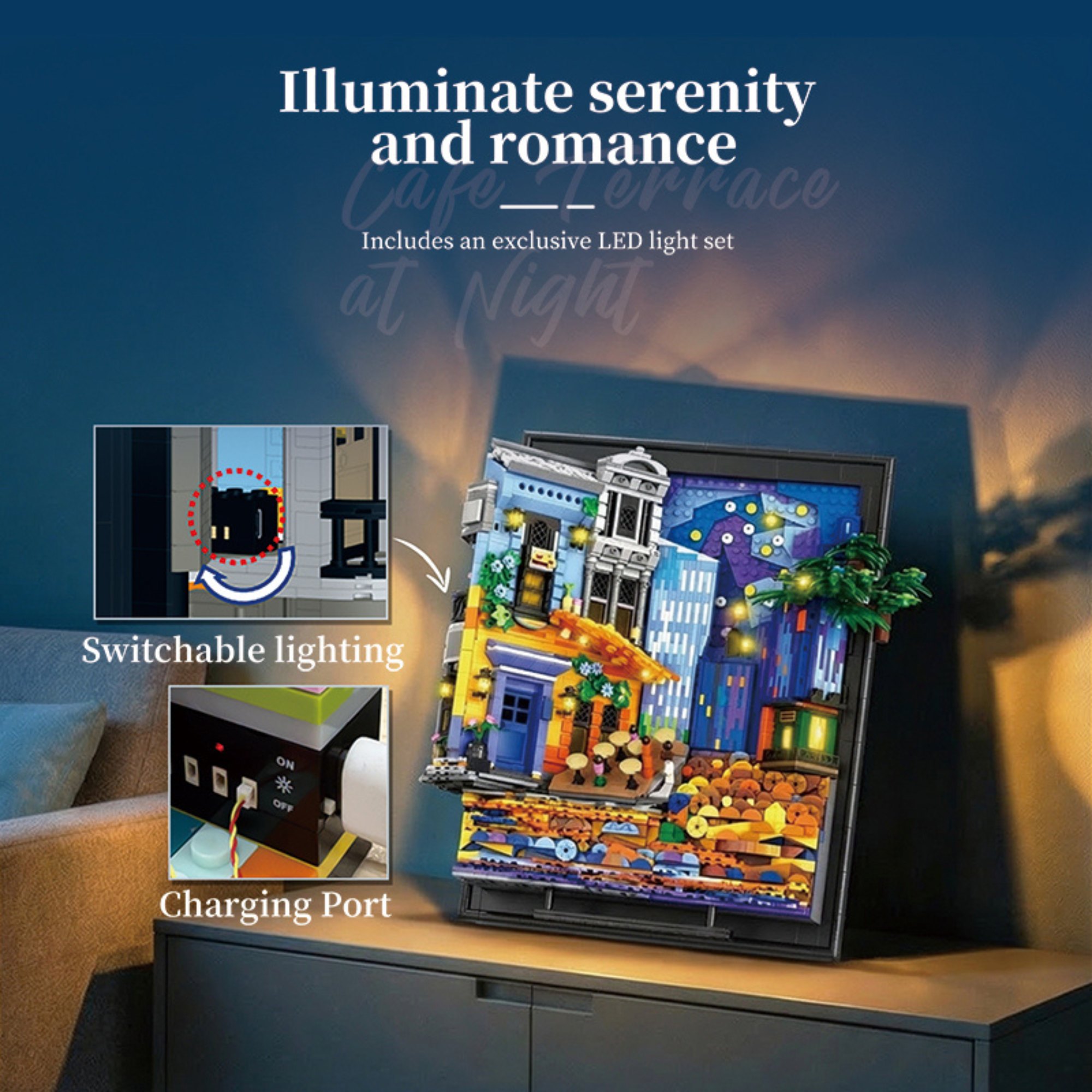 The Cafe Terrace at Night