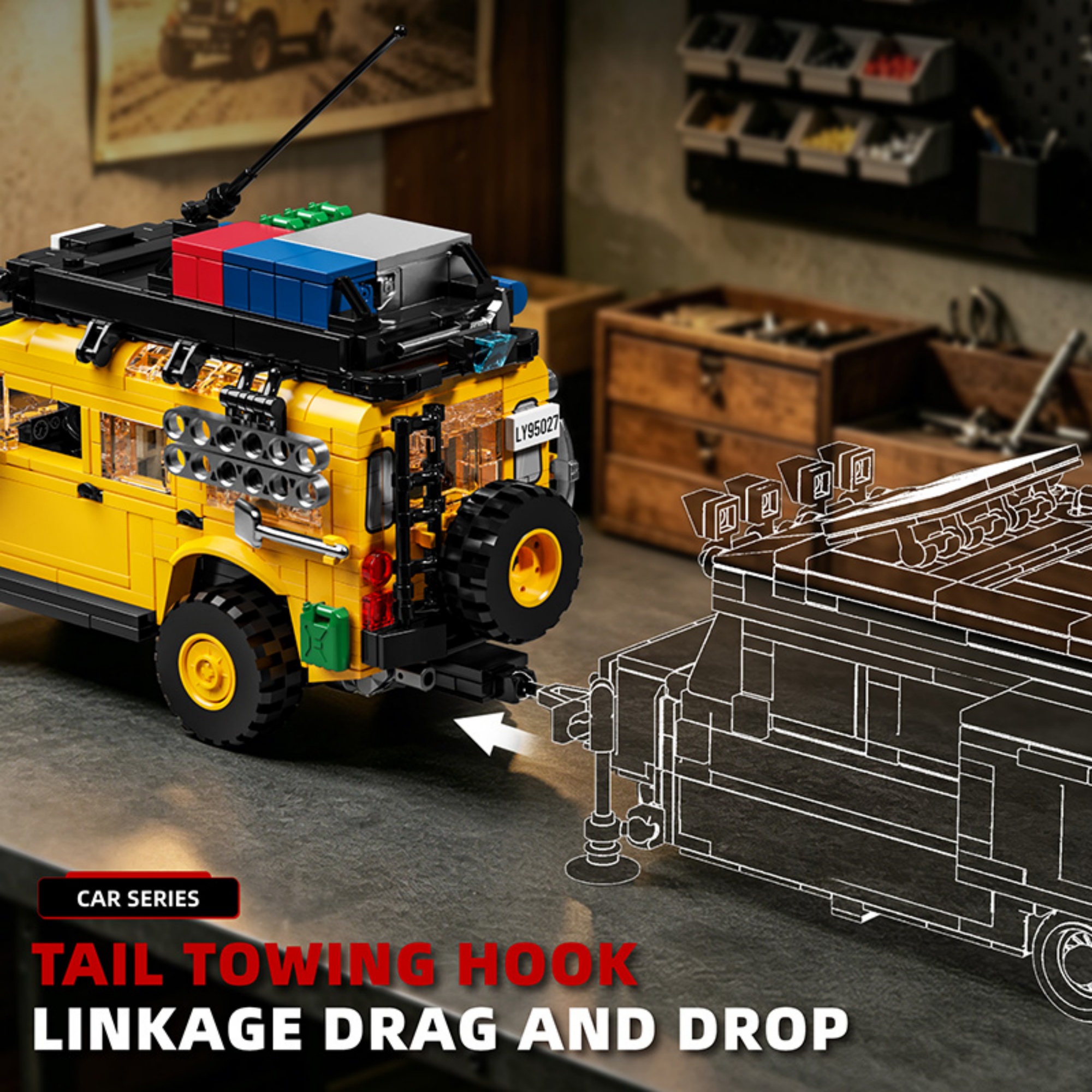 The Camel Trophy Land Rover Defender