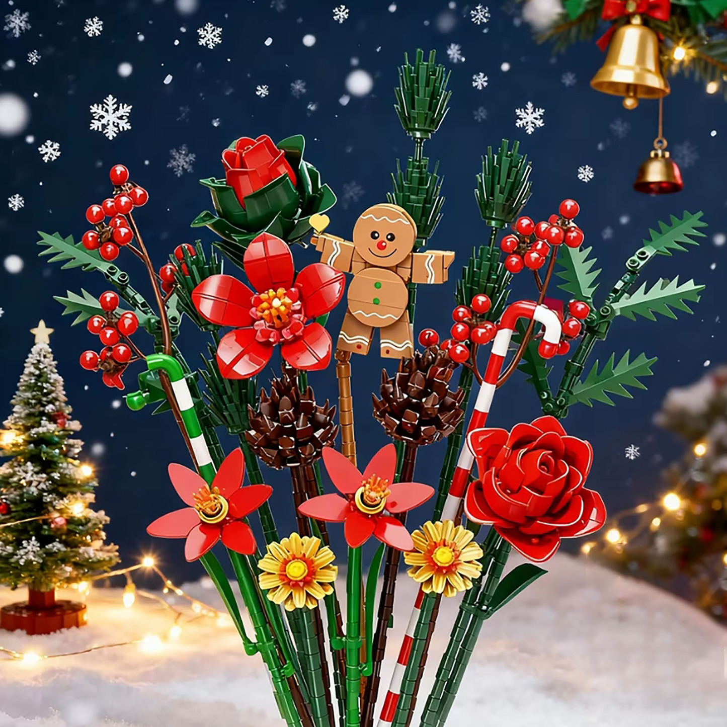 The Christmas Gingerbread Bouquet