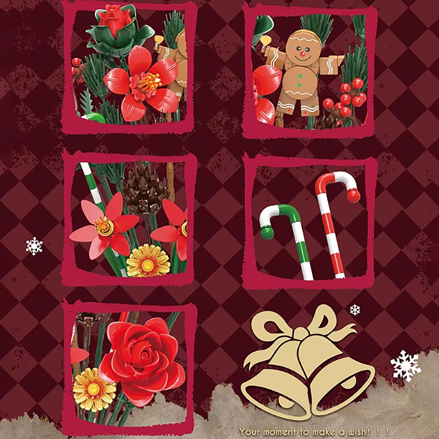 The Christmas Gingerbread Bouquet