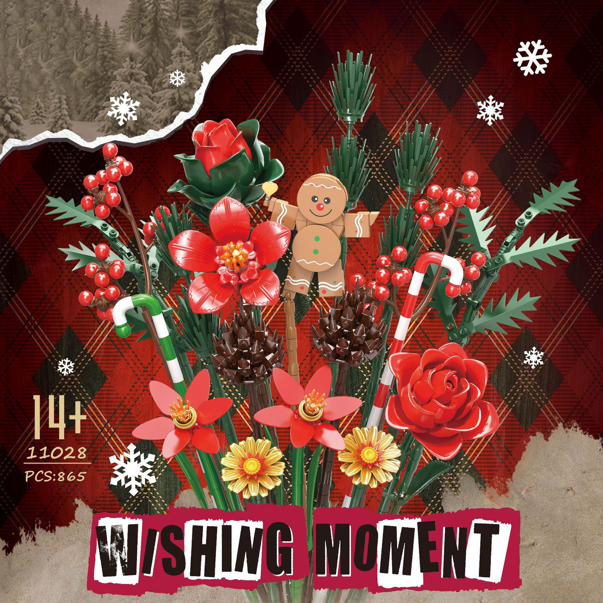 The Christmas Gingerbread Bouquet