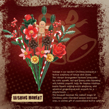 The Christmas Gingerbread Bouquet