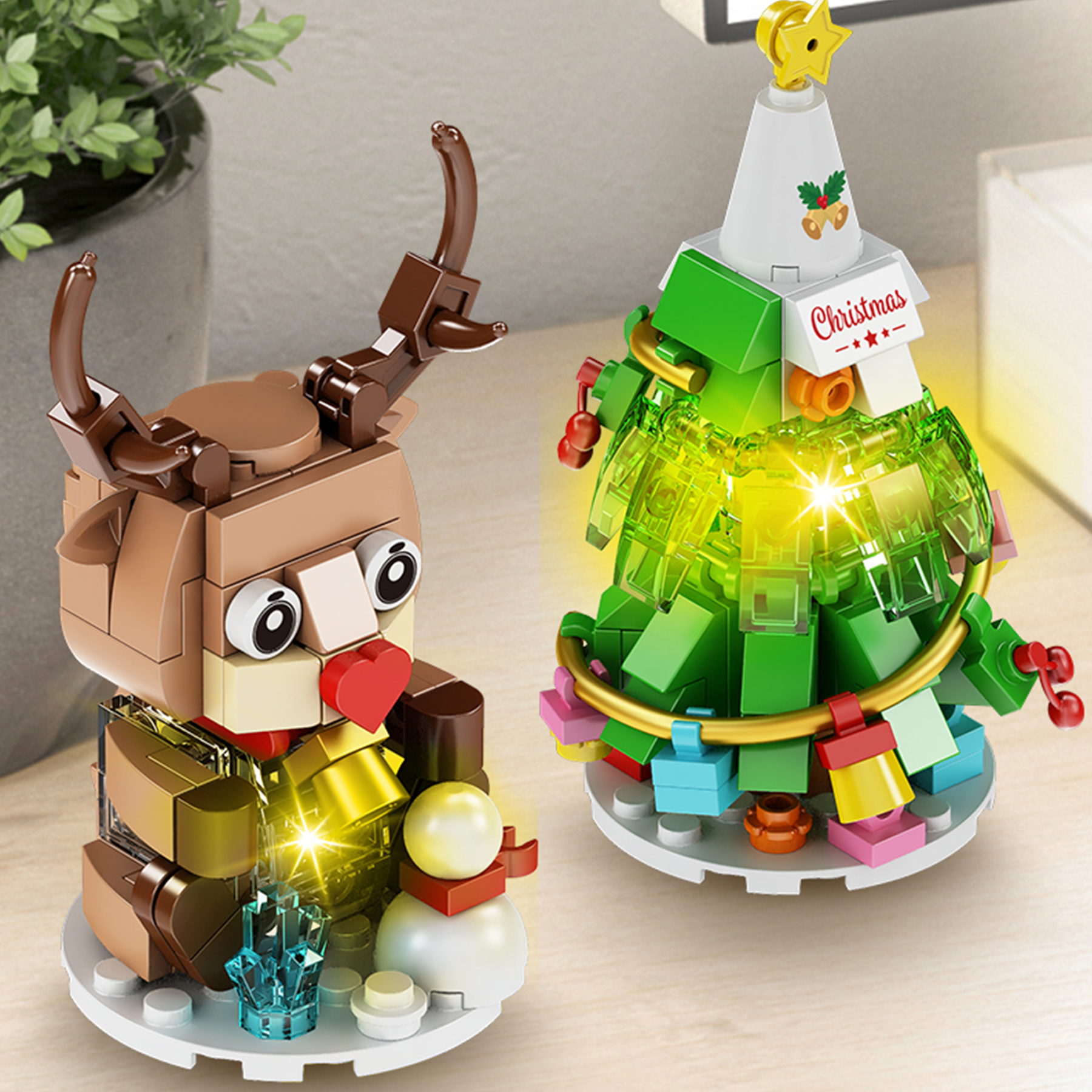 The Christmas Lights and Ornaments