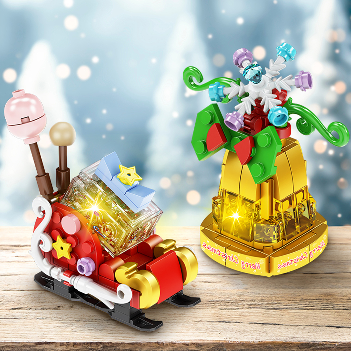 The Christmas Lights and Ornaments