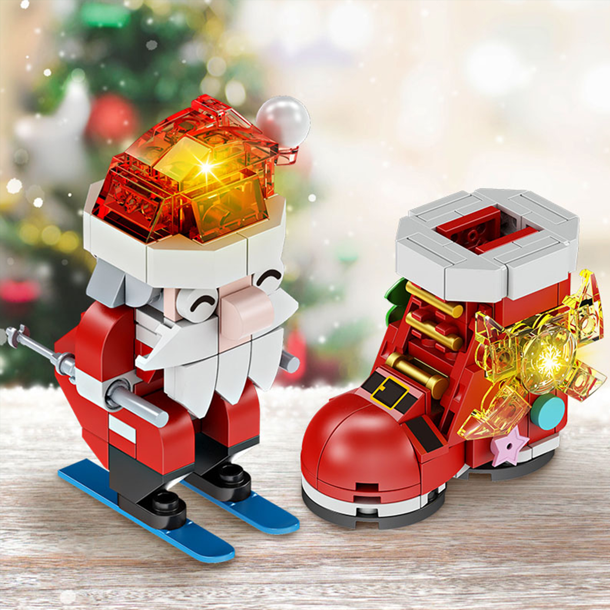 The Christmas Lights and Ornaments