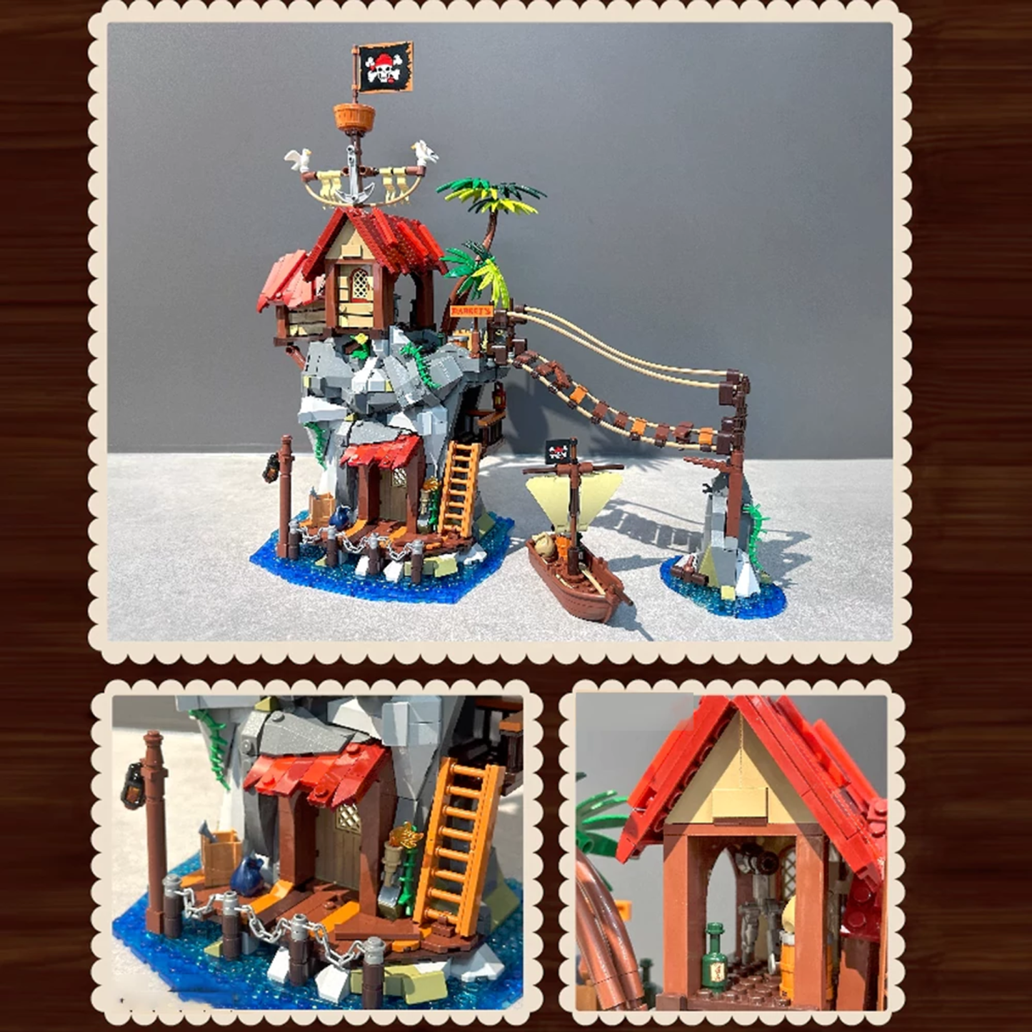 The Cliffside Broken Mast Cabin