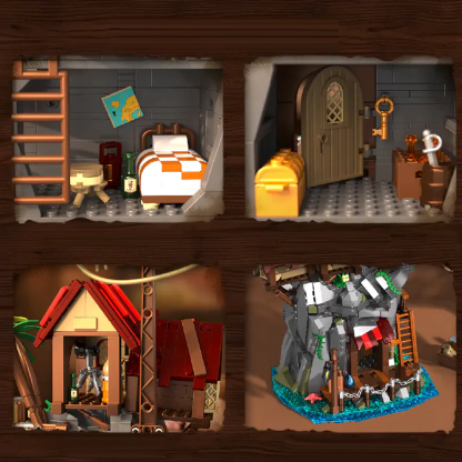 The Cliffside Broken Mast Cabin