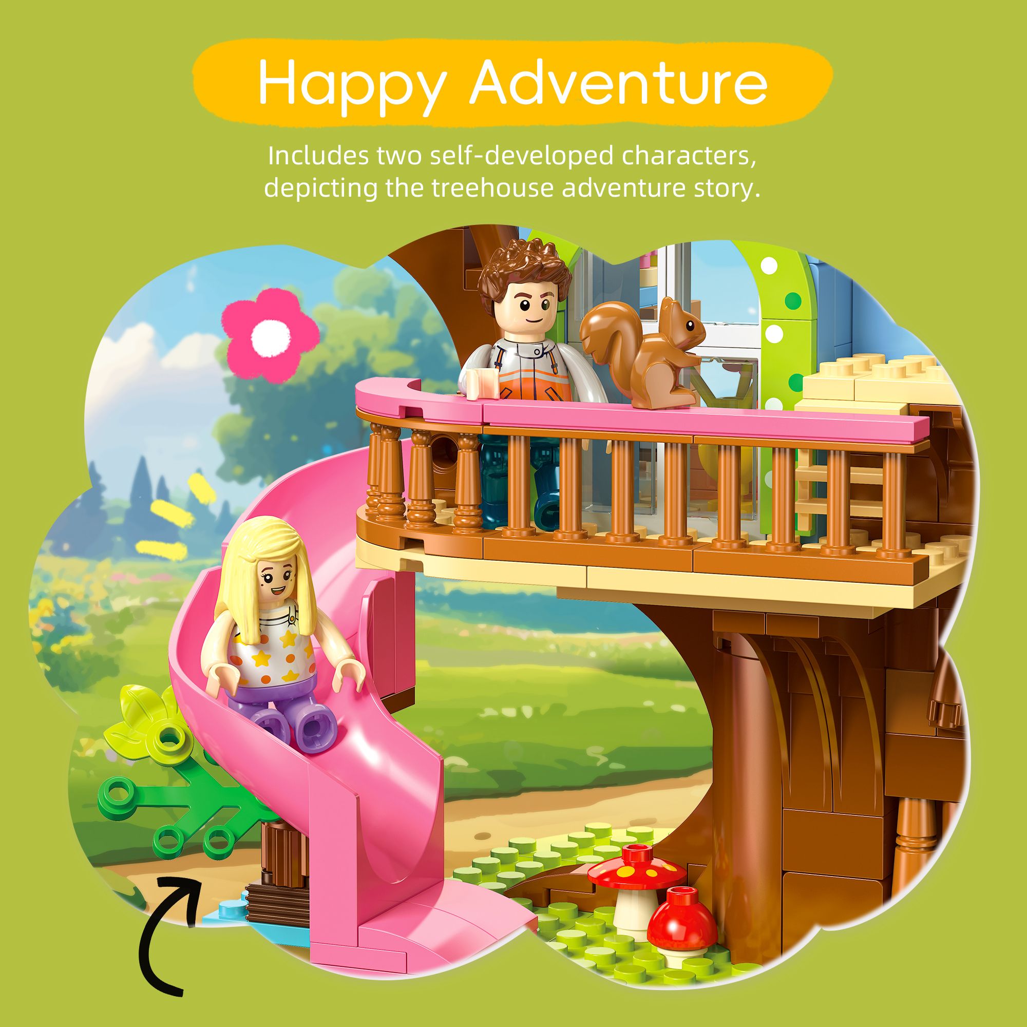 The Climbing Tree House