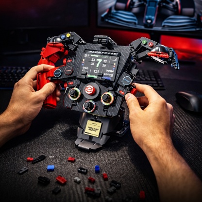 The Concept Red Steering Wheel