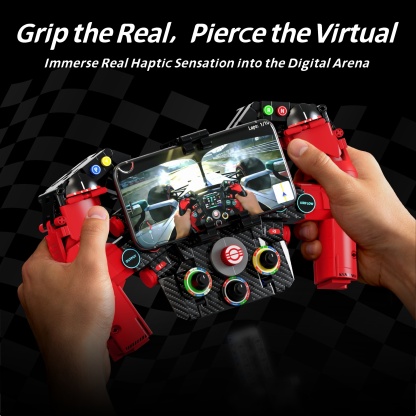 The Concept Red Steering Wheel