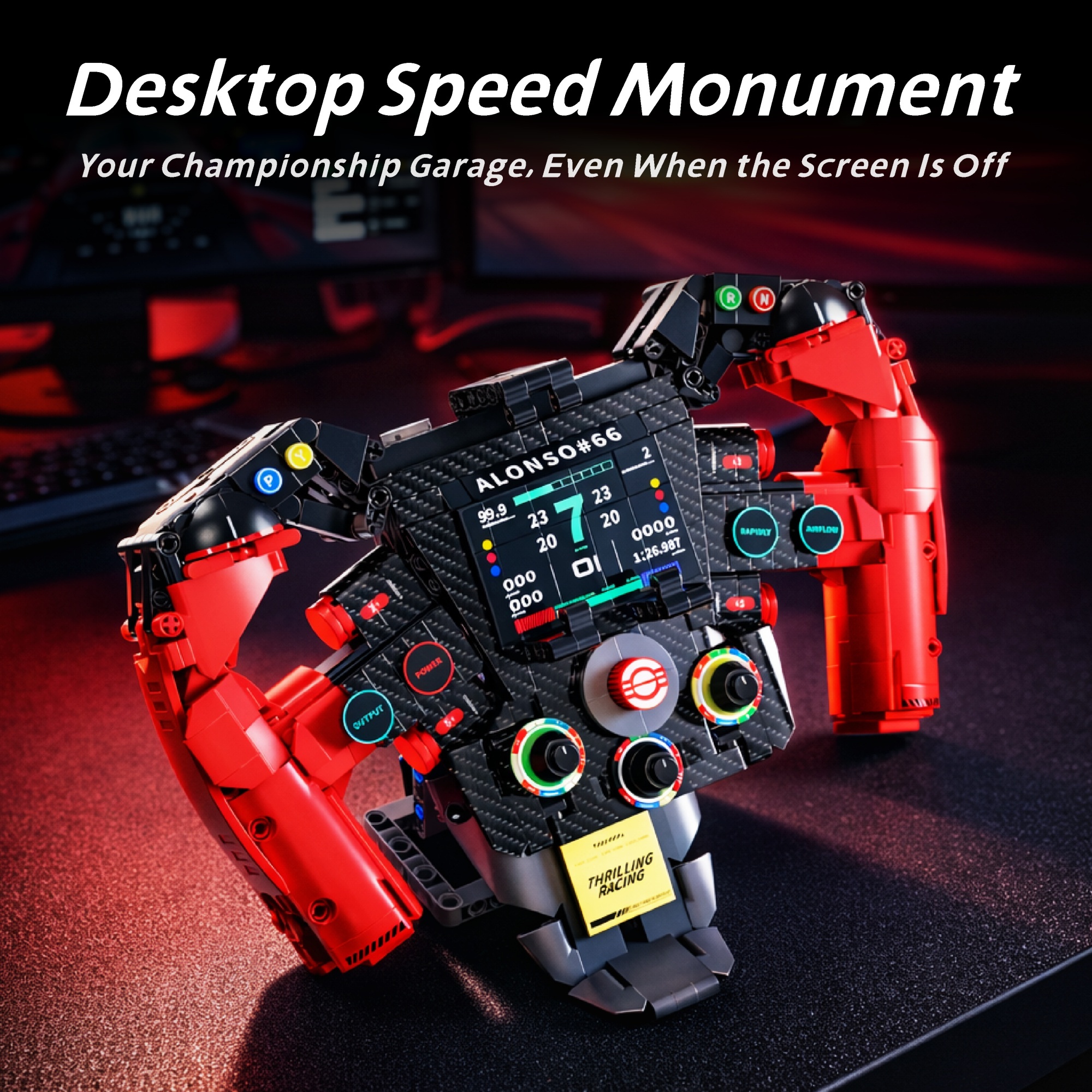 The Concept Red Steering Wheel