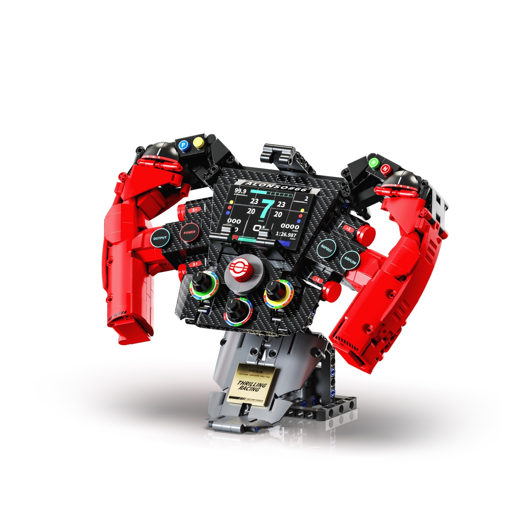 The Concept Red Steering Wheel