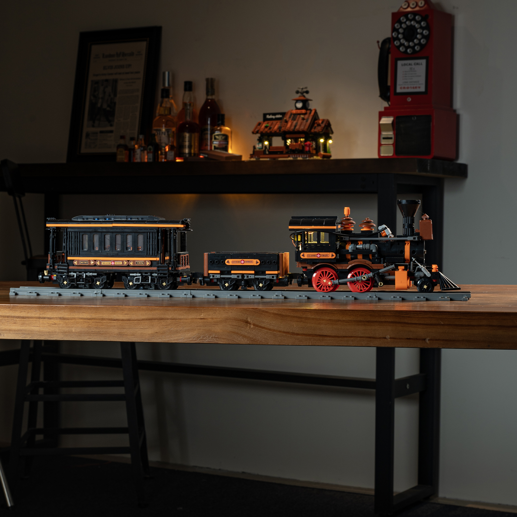 The Cowboy City Train Platform