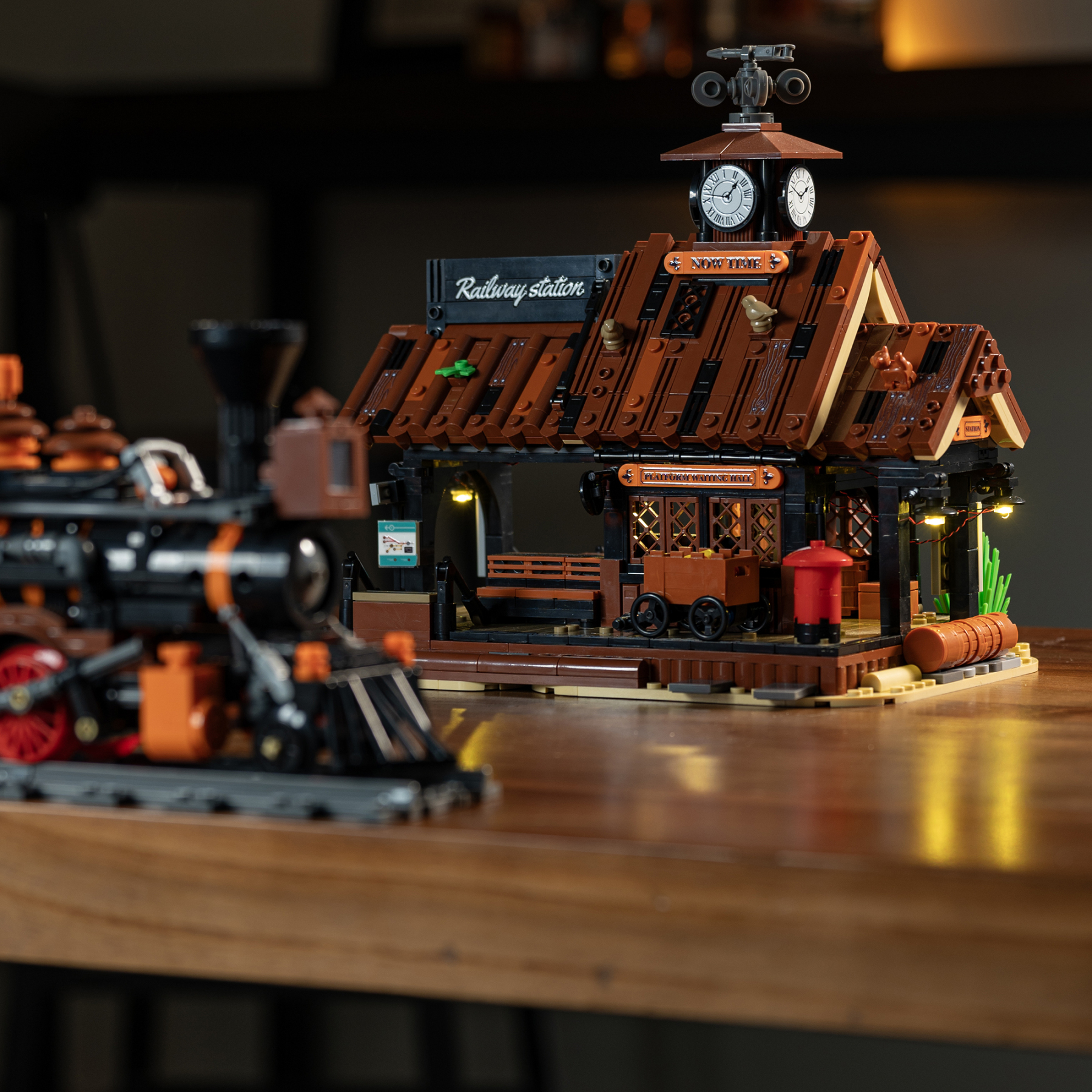 The Cowboy City Train Platform