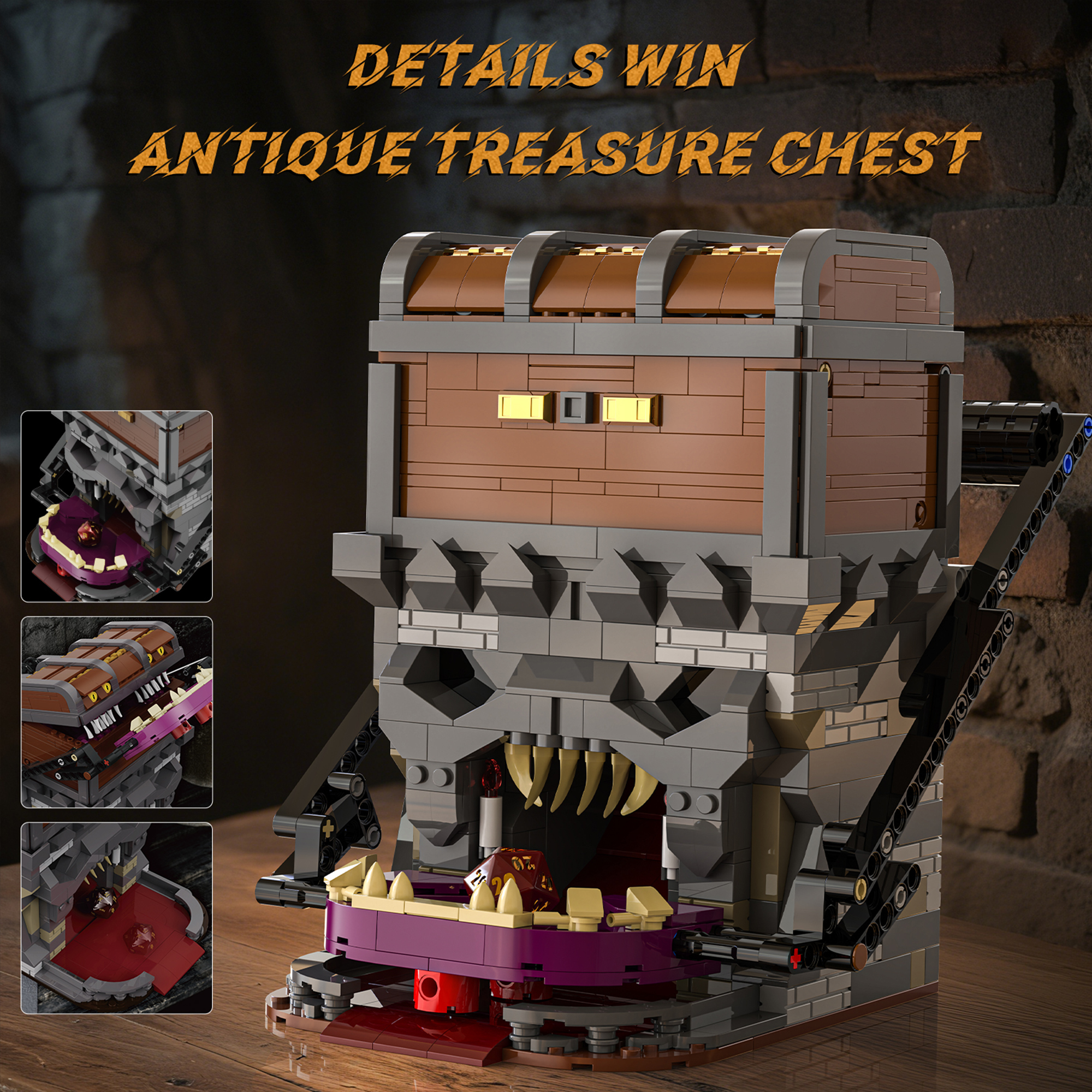 The Dangers & Dragons Dice Treasure Chest
