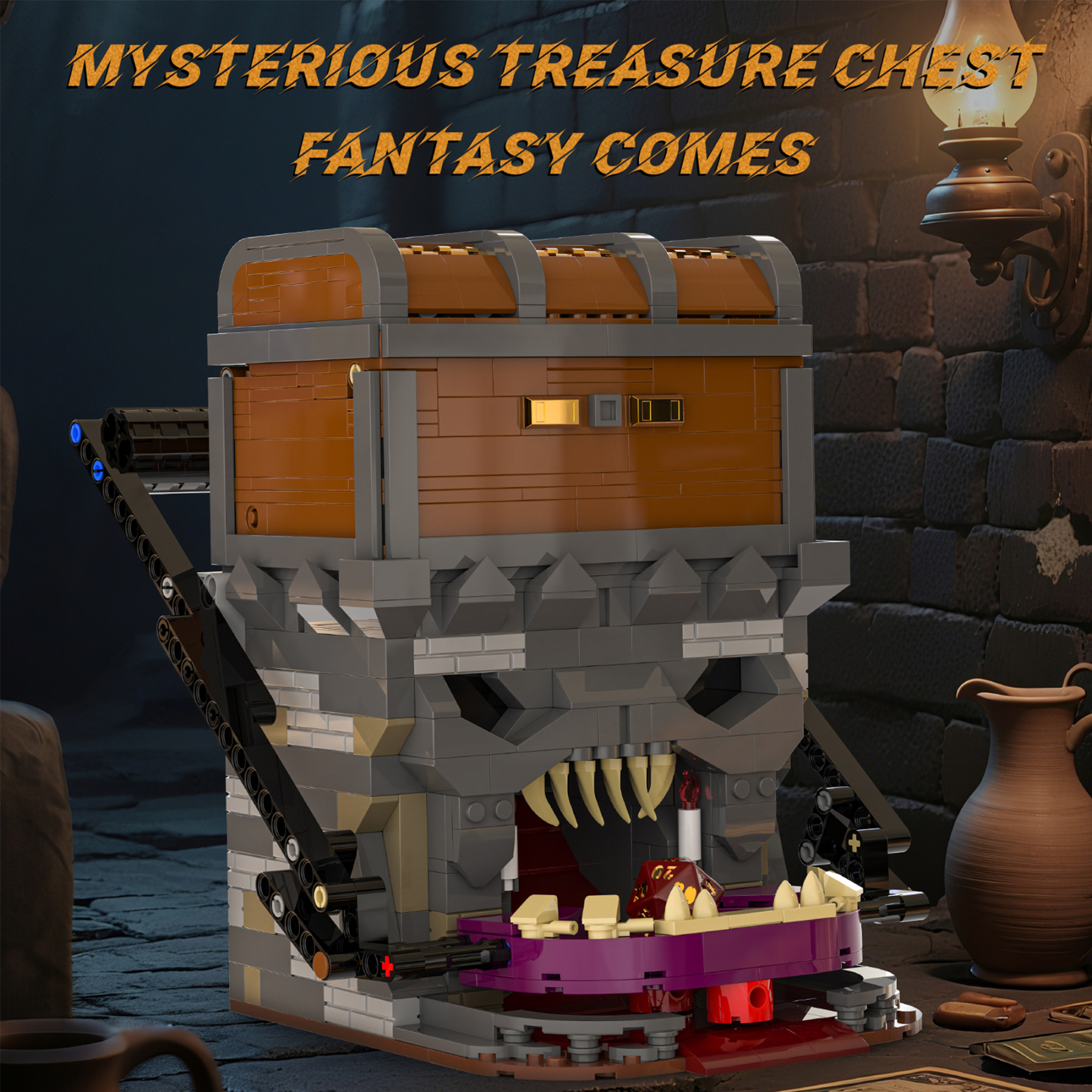 The Dangers & Dragons Dice Treasure Chest