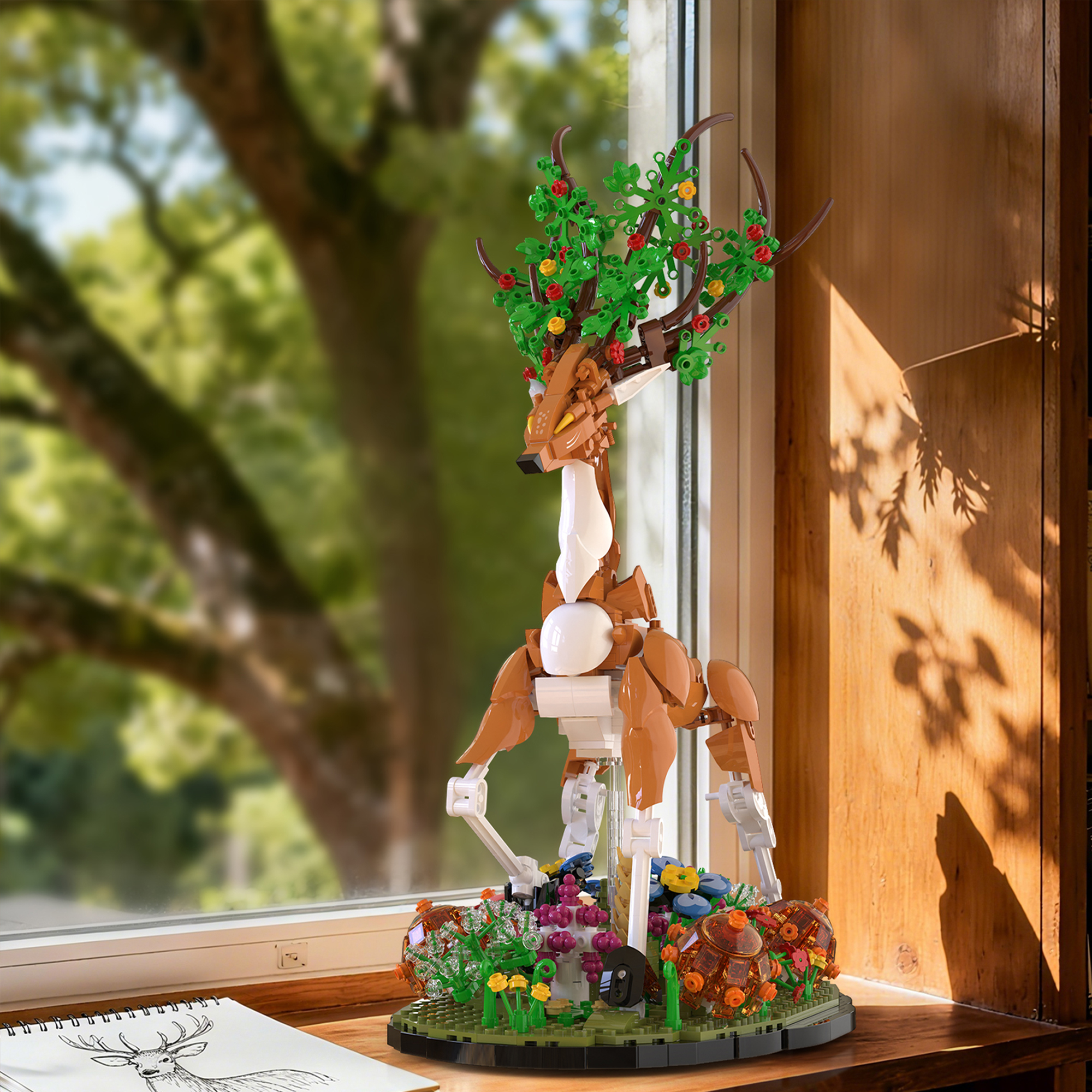 The Deer in Bloom