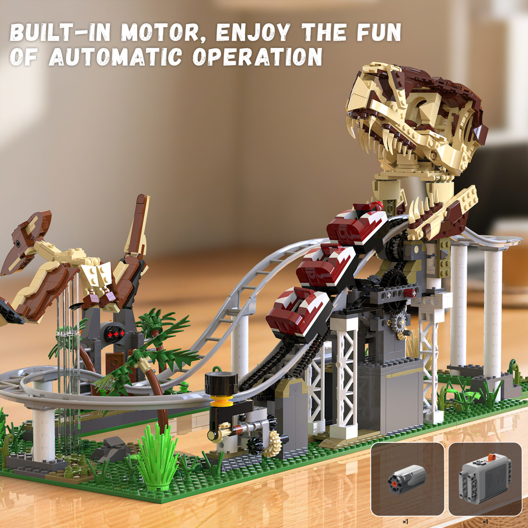 The Dinosaur Roller Coaste