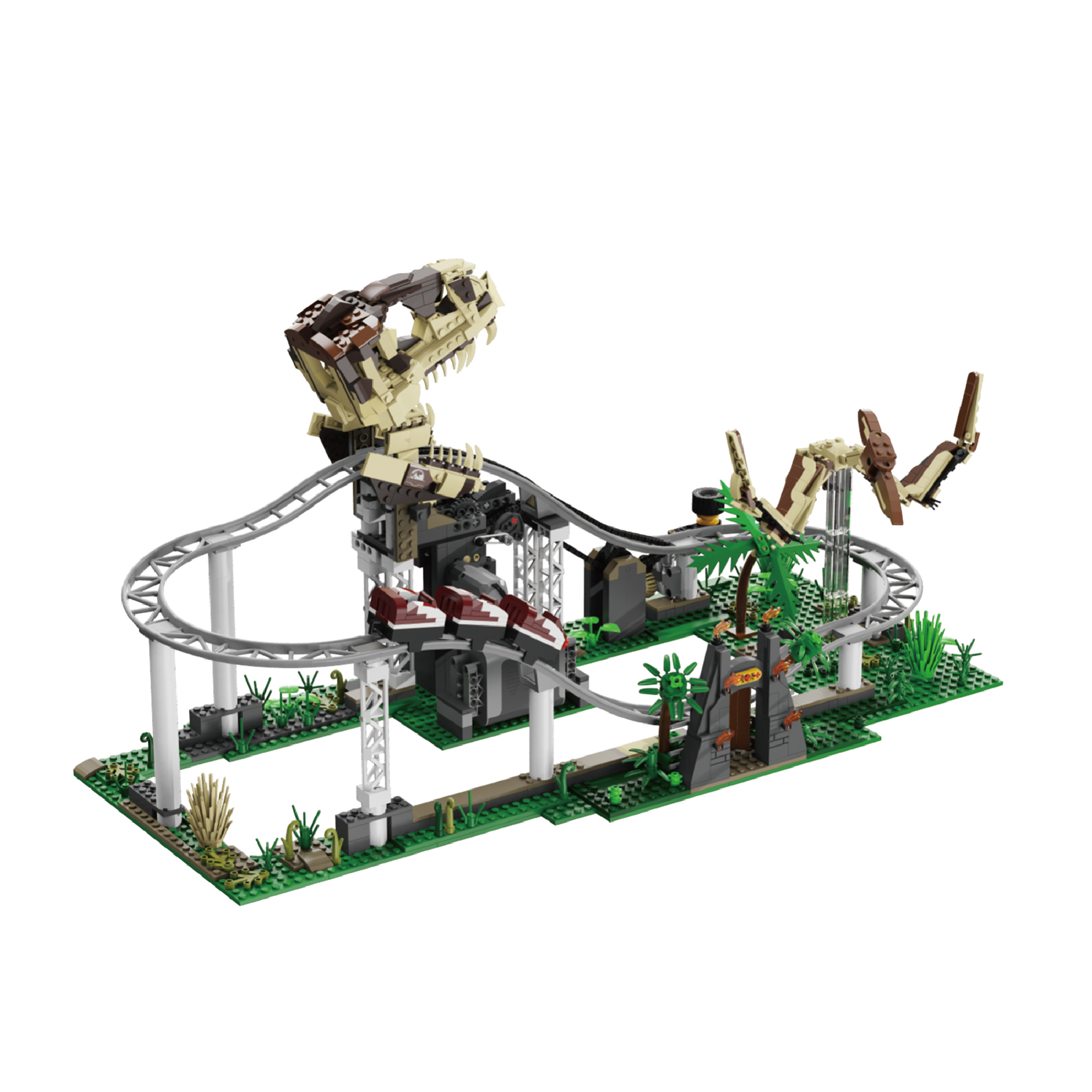 The Dinosaur Roller Coaste