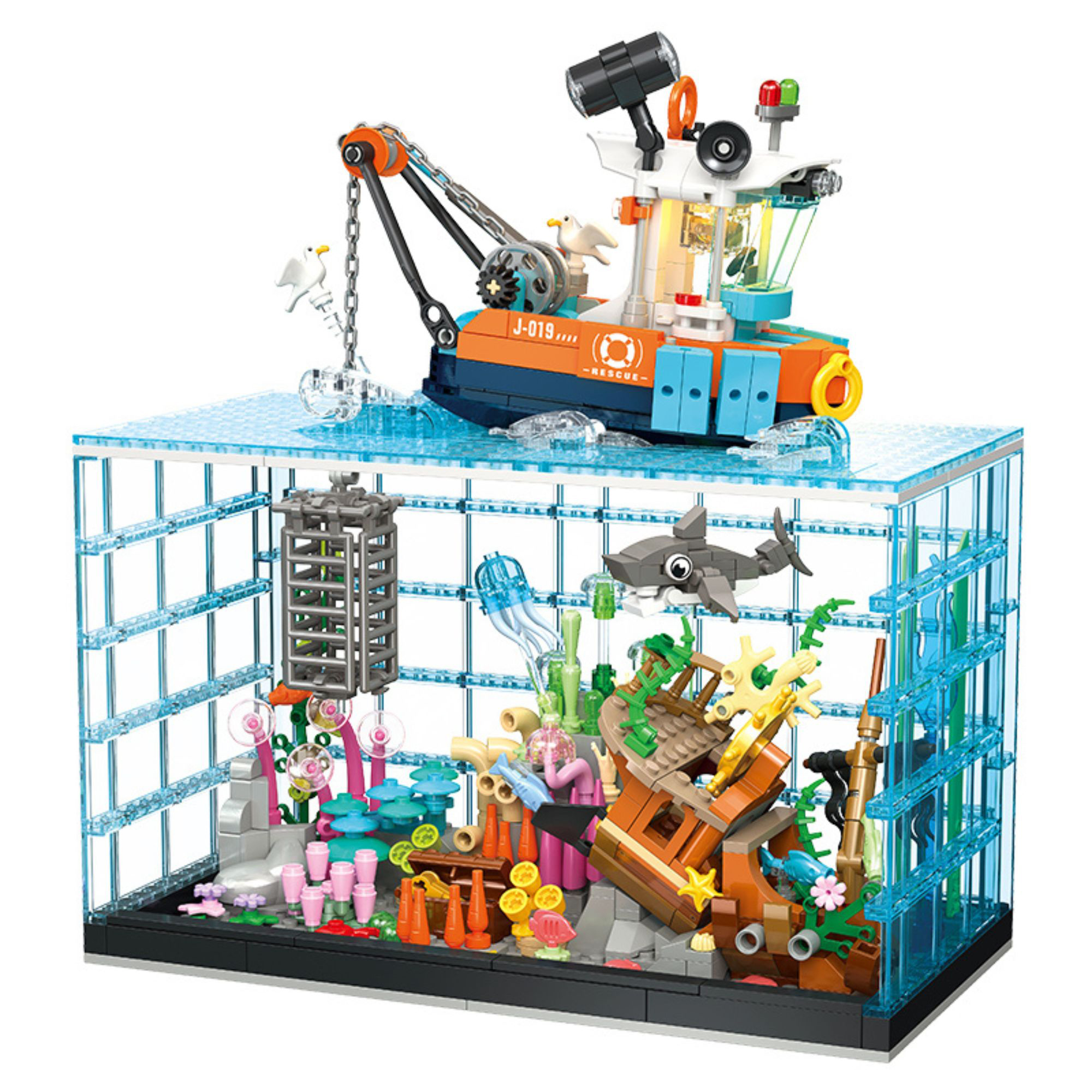 The Diving Adventure Fish Tank
