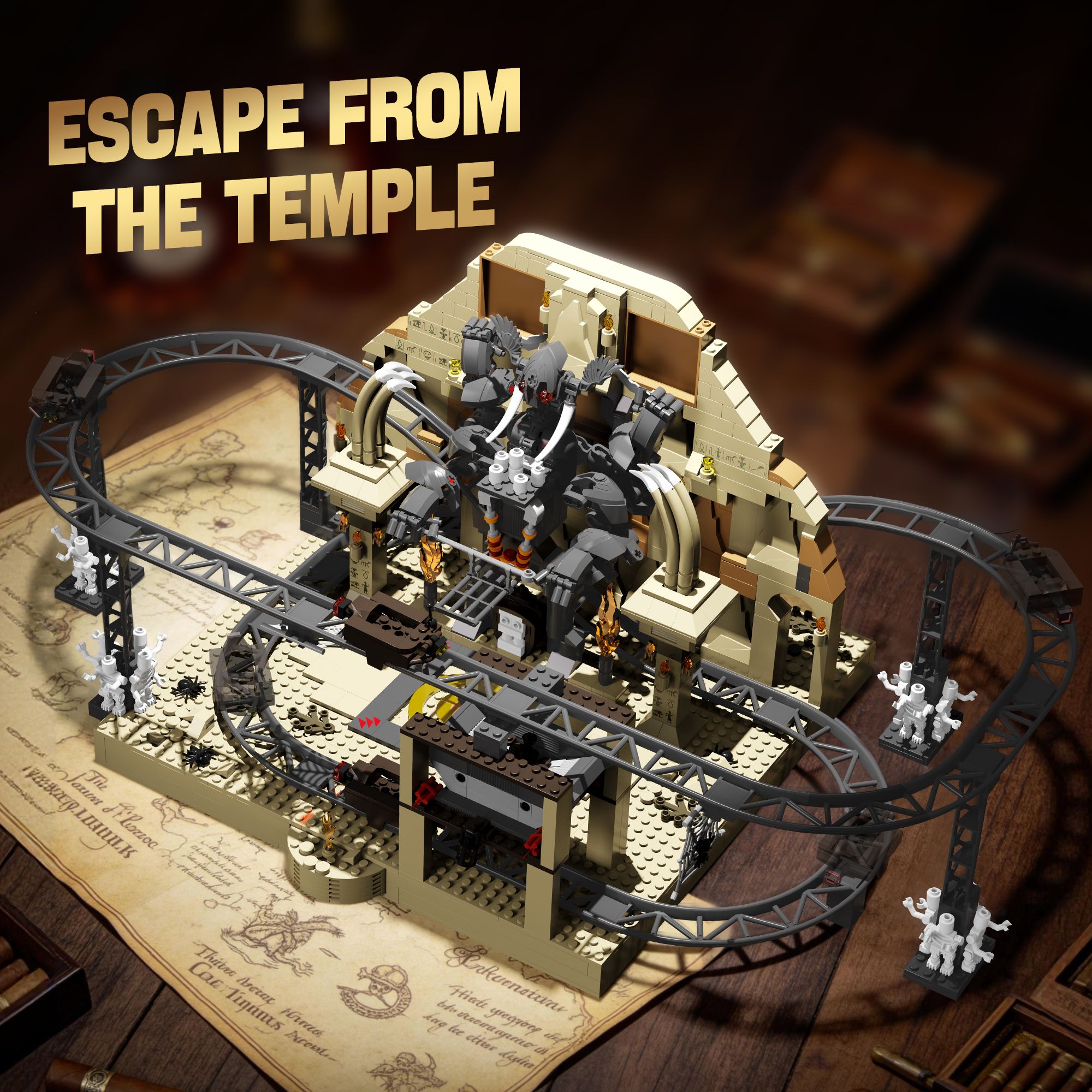 The Escape from the Temple