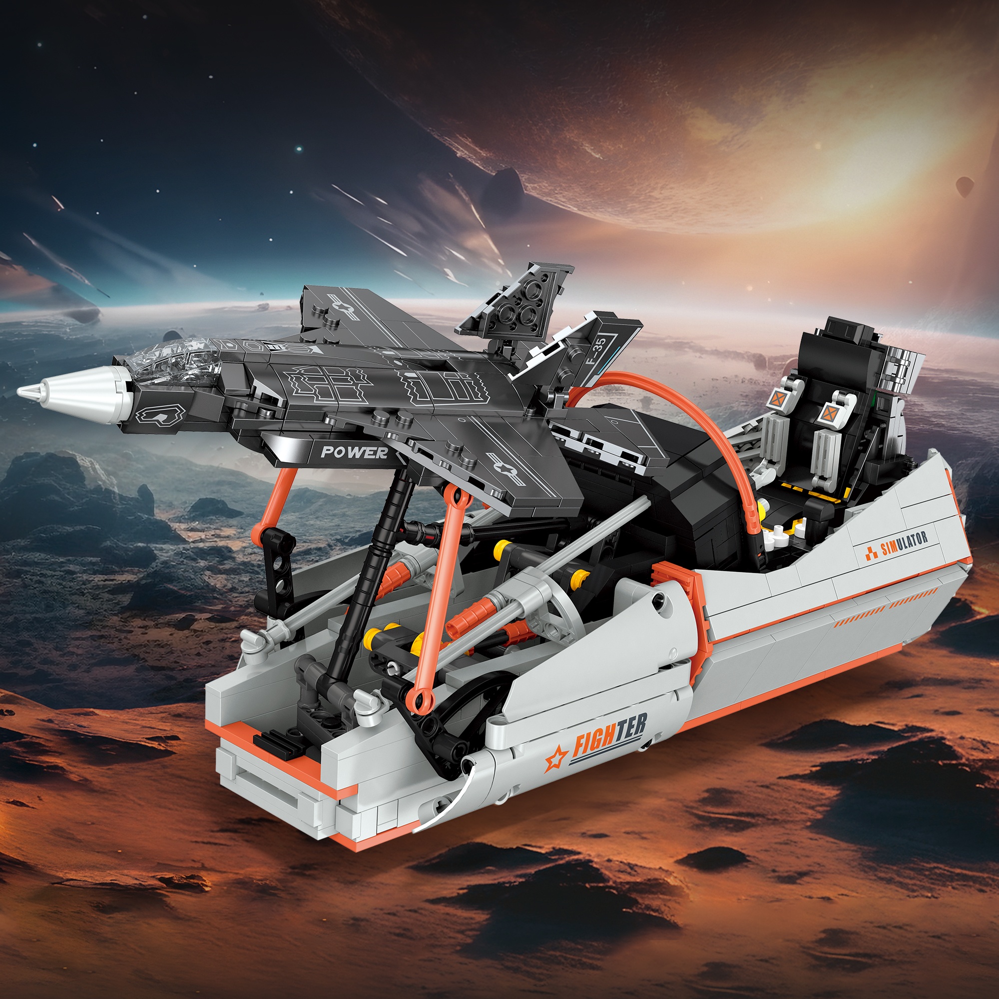 The F35 Fighter Jet Simulator