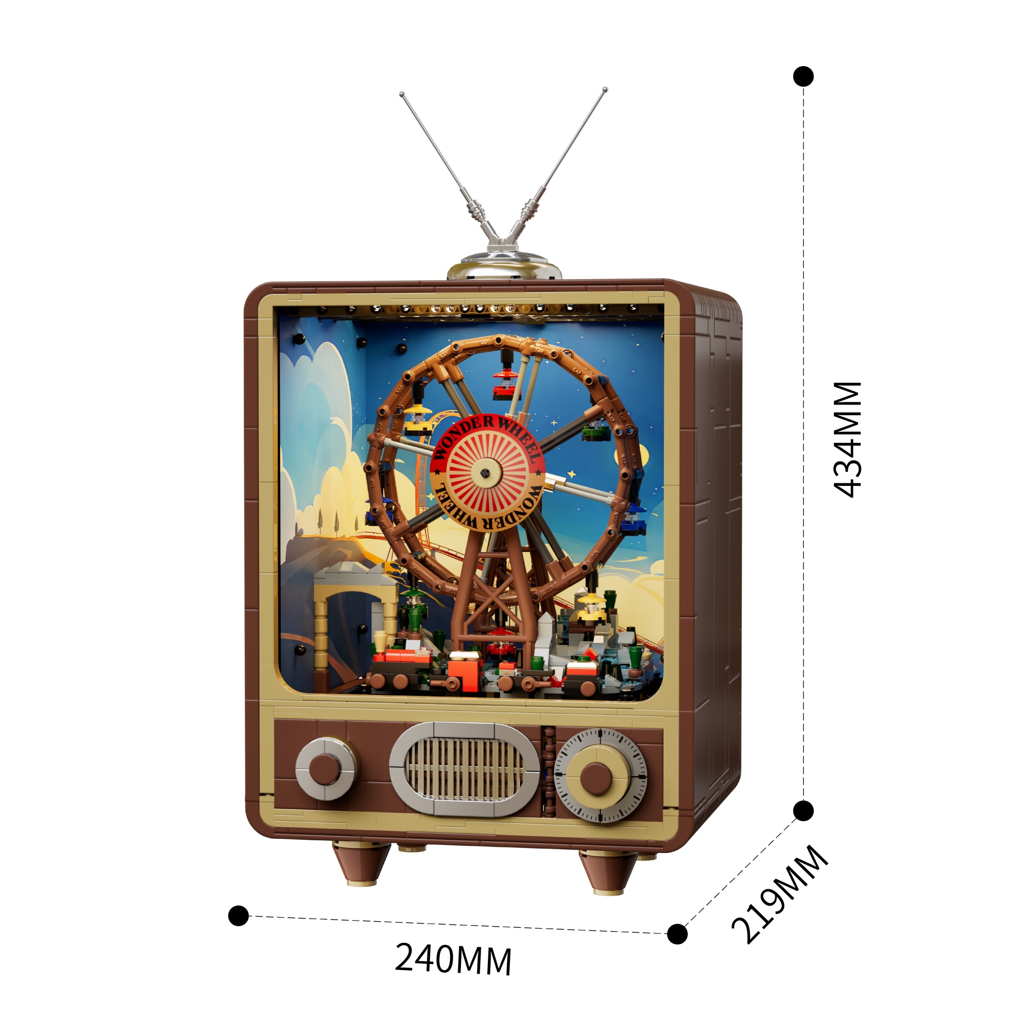 The Fantasy Ferris Wheel TV Set