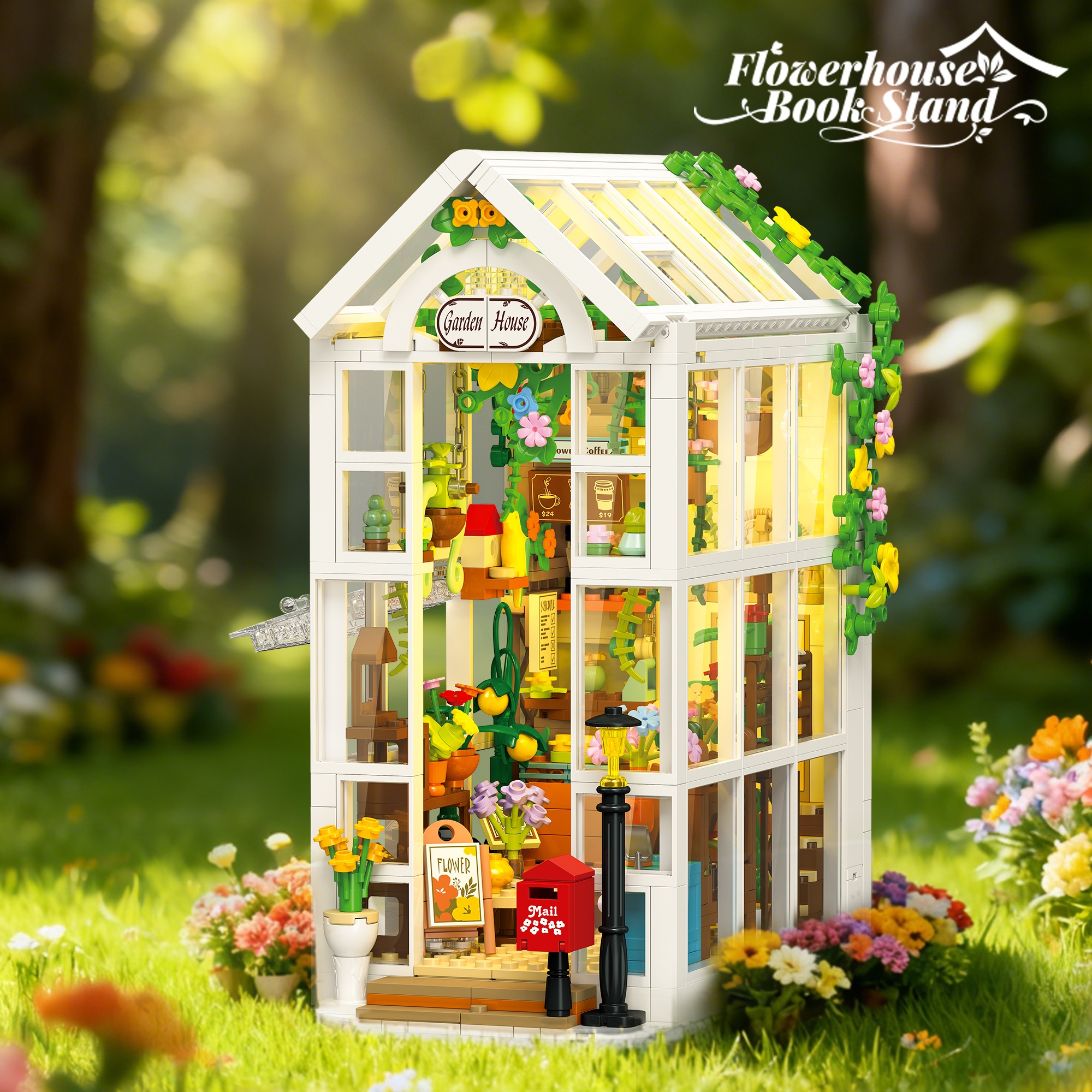 The Flowerhouse Book Stand