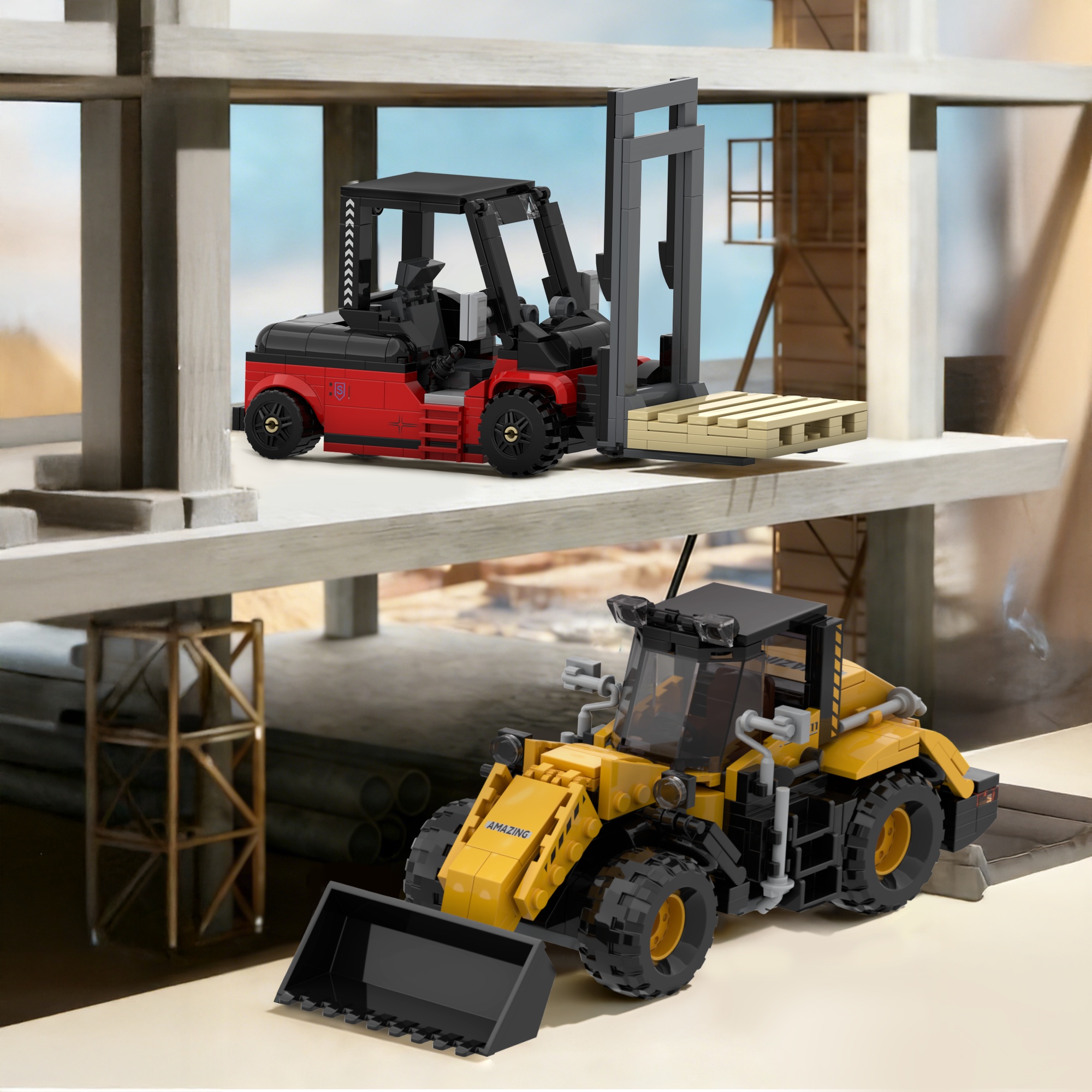 The Forklift & Loader Engineering Fleet