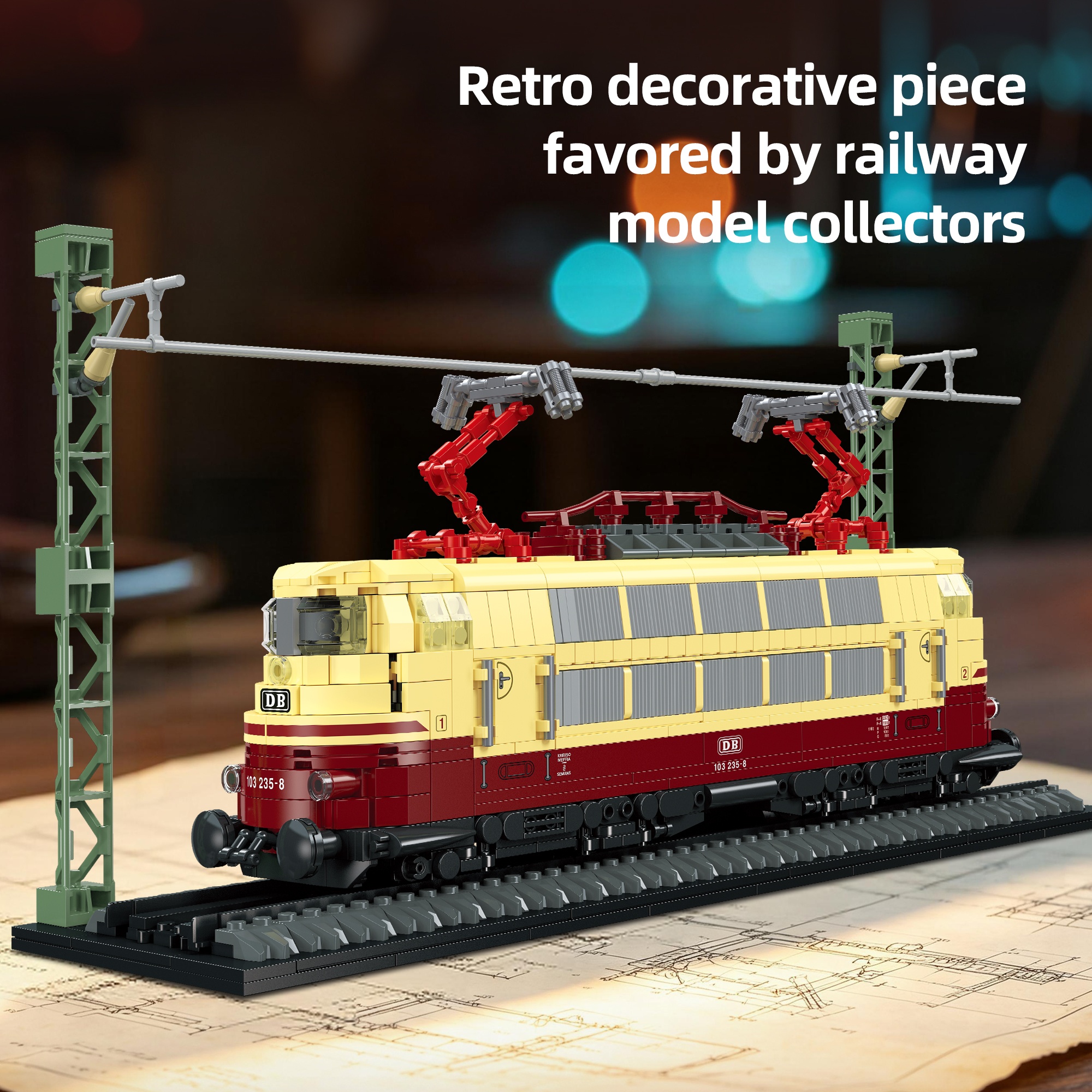 The German 103 Electric Locomotive