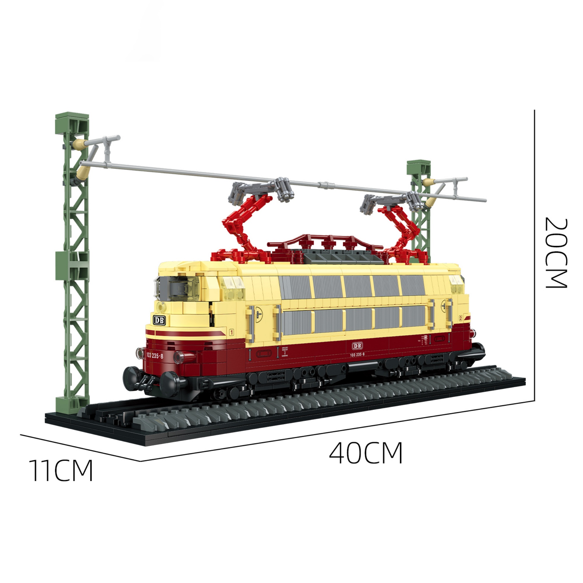 The German 103 Electric Locomotive