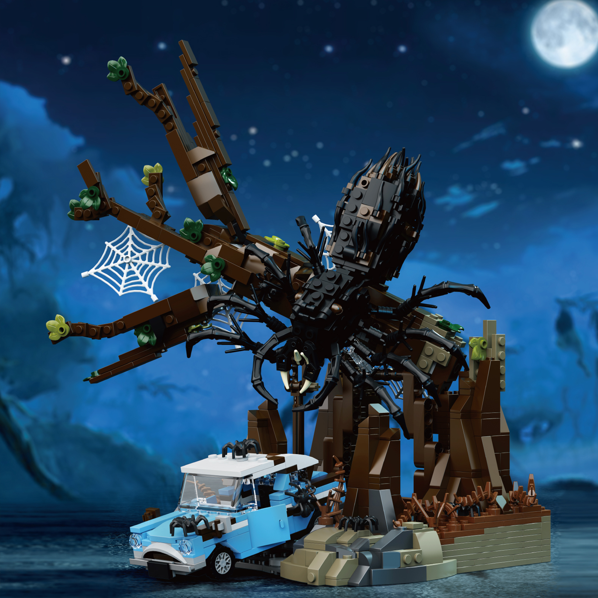 The Giant Spider in the Forbidden Forest