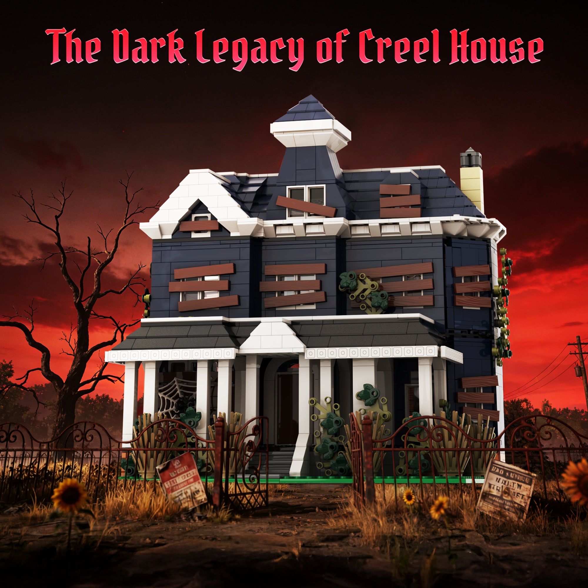The Gothic Shadowed Mansion