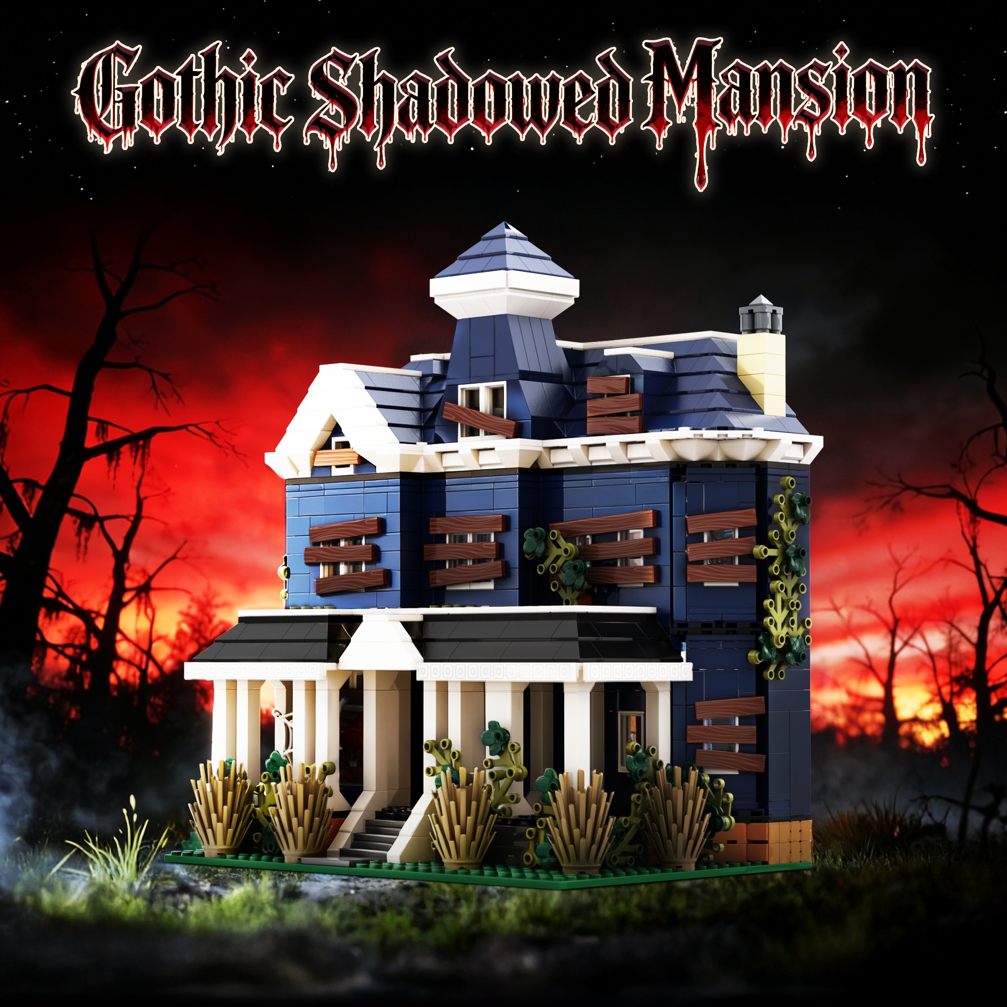 The Gothic Shadowed Mansion