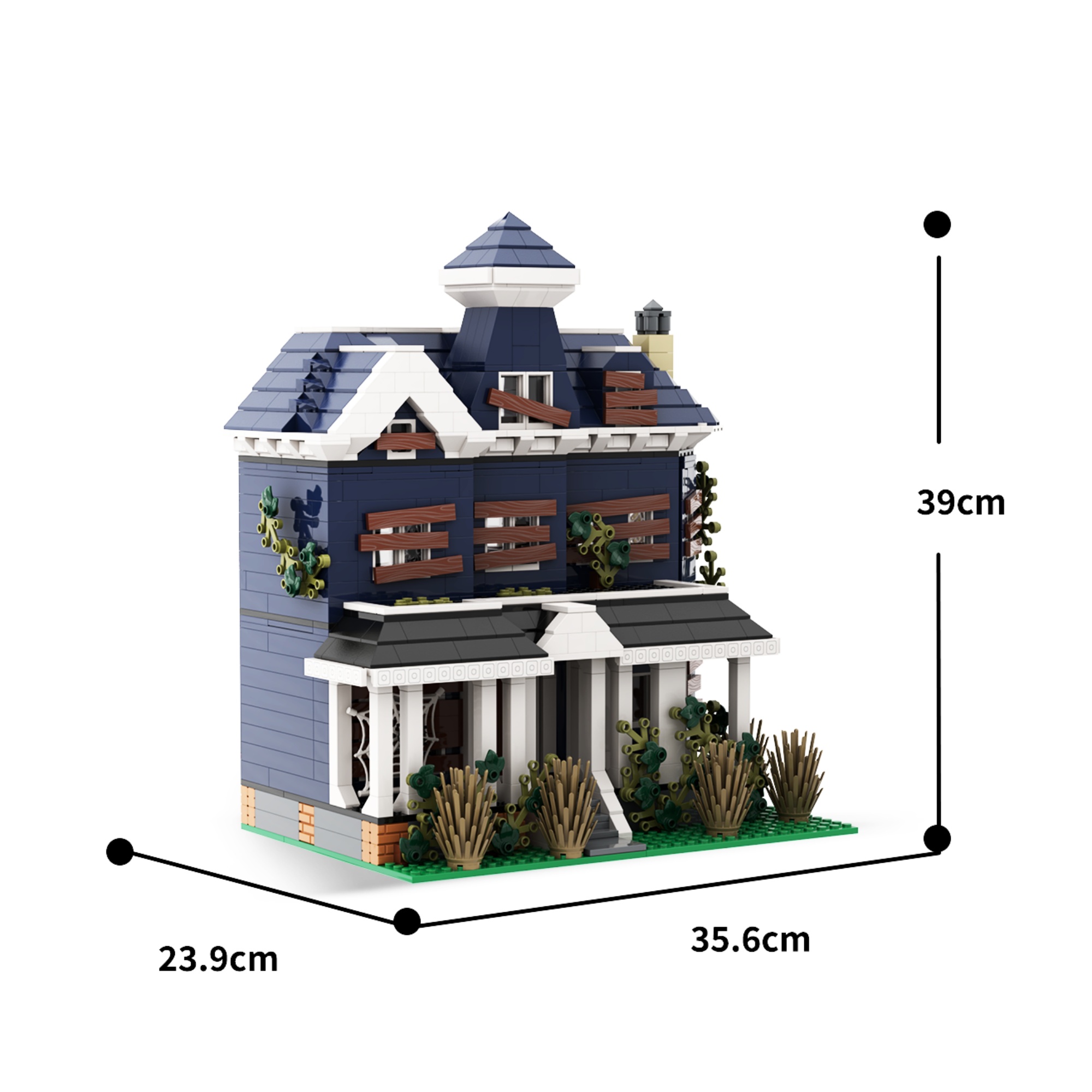 The Gothic Shadowed Mansion