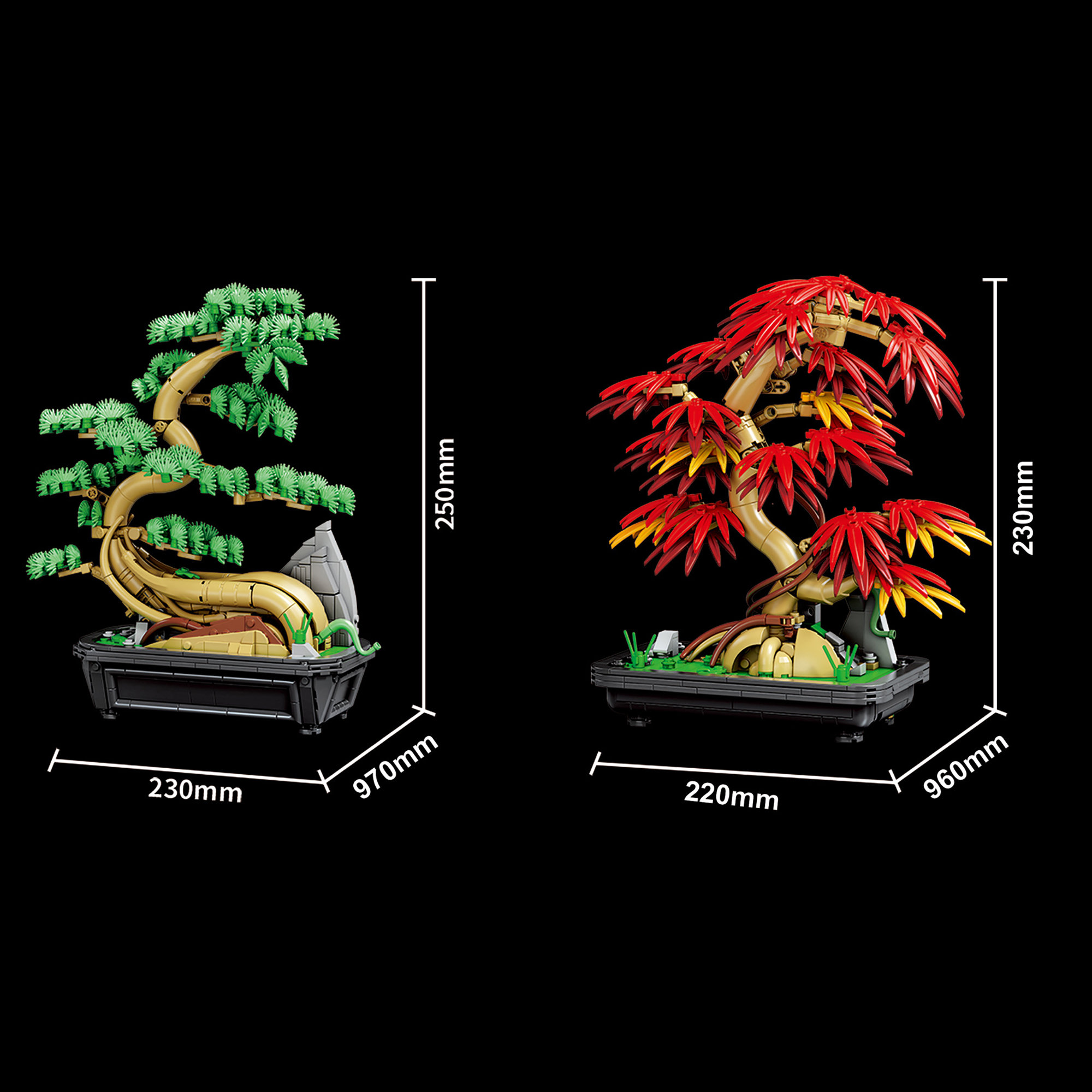 The Guest-Greeting Pine or Maple Leaf 2 in 1