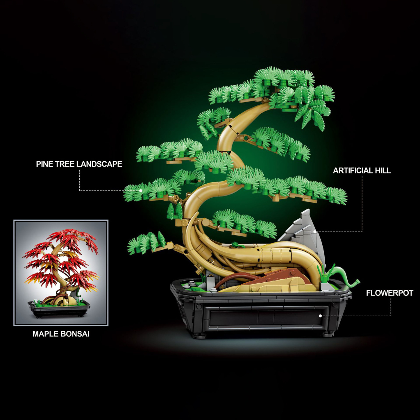 The Guest-Greeting Pine or Maple Leaf 2 in 1