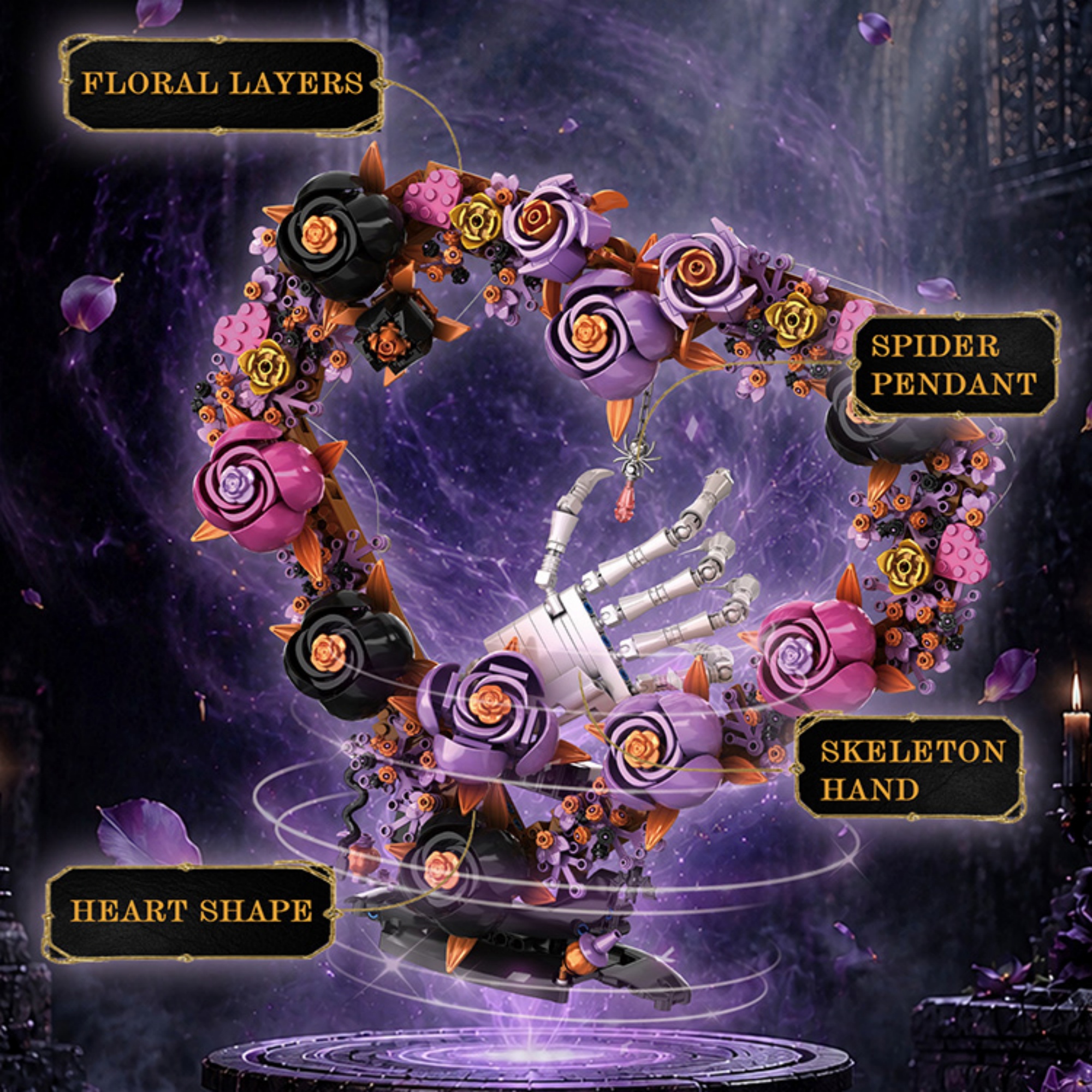 The Helloween Bloom Heart