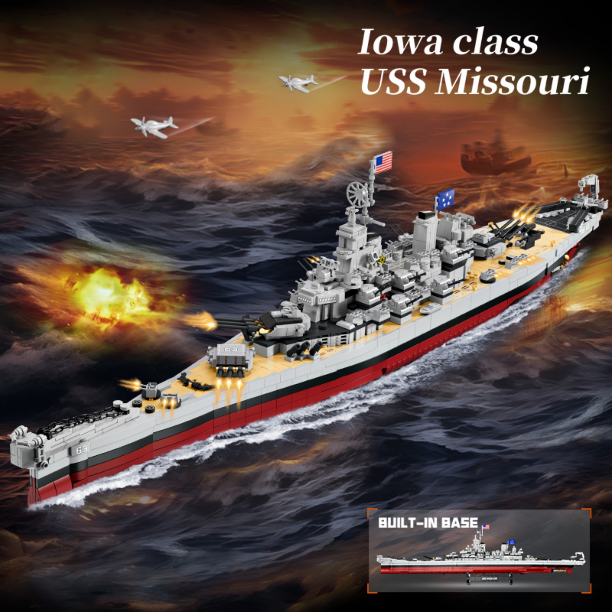 The Lowa‑class Battleship USS Missouri