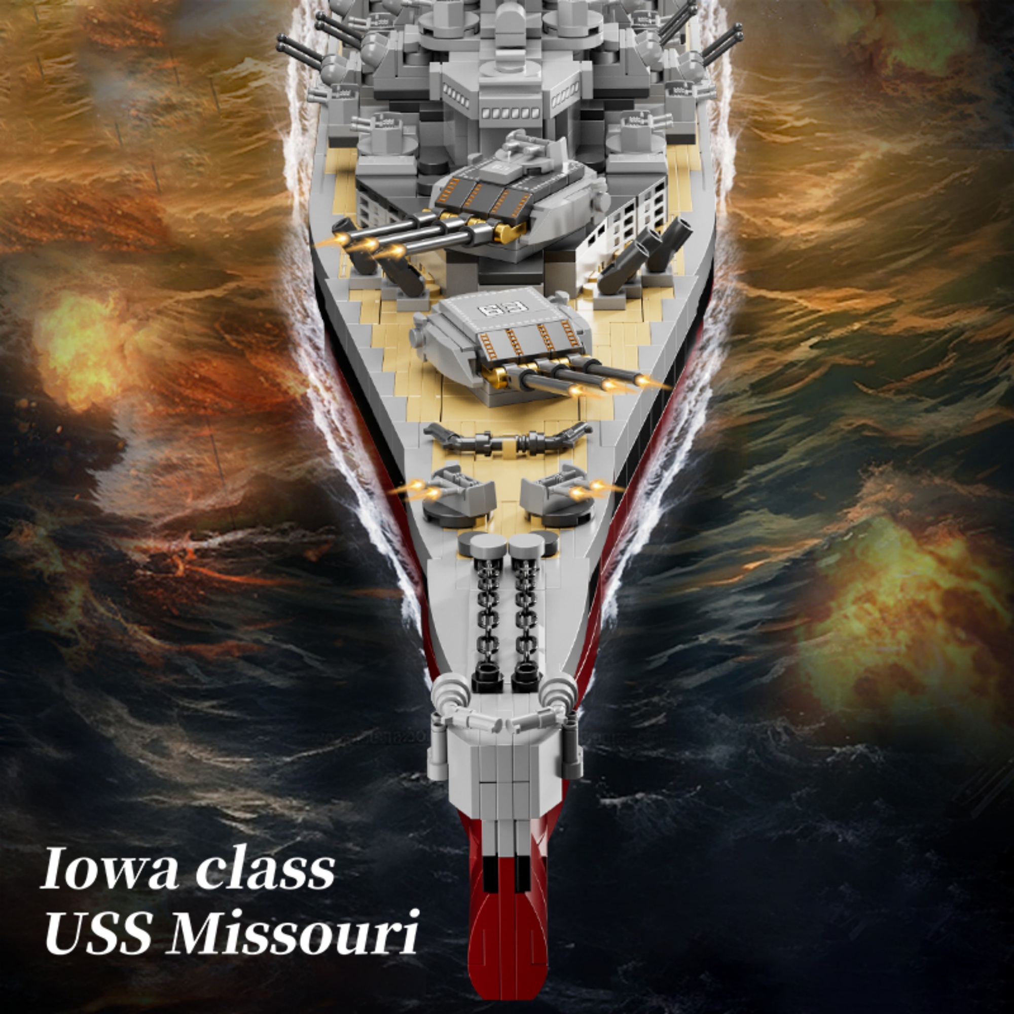 The Lowa‑class Battleship USS Missouri