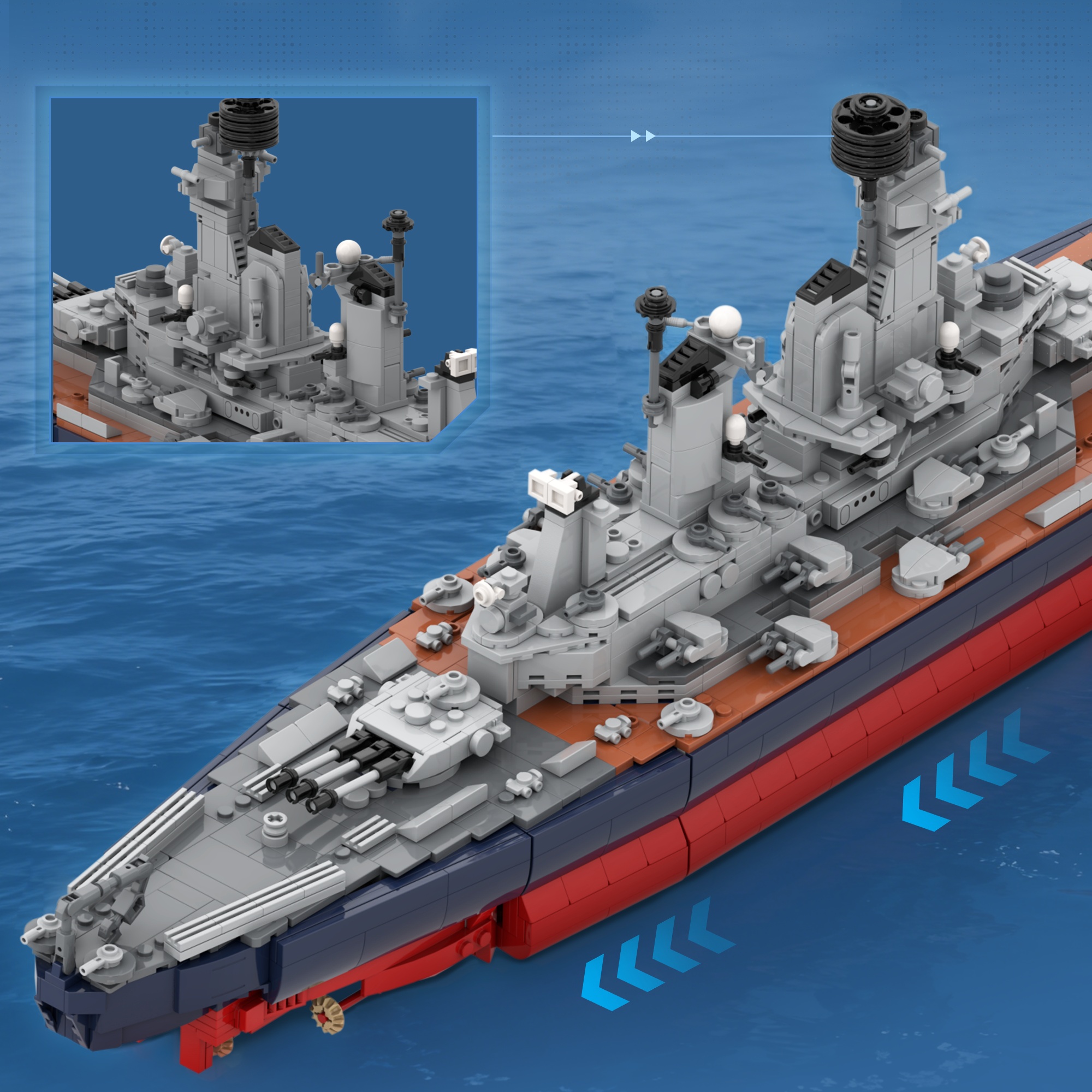 The Iowa Class Battleship