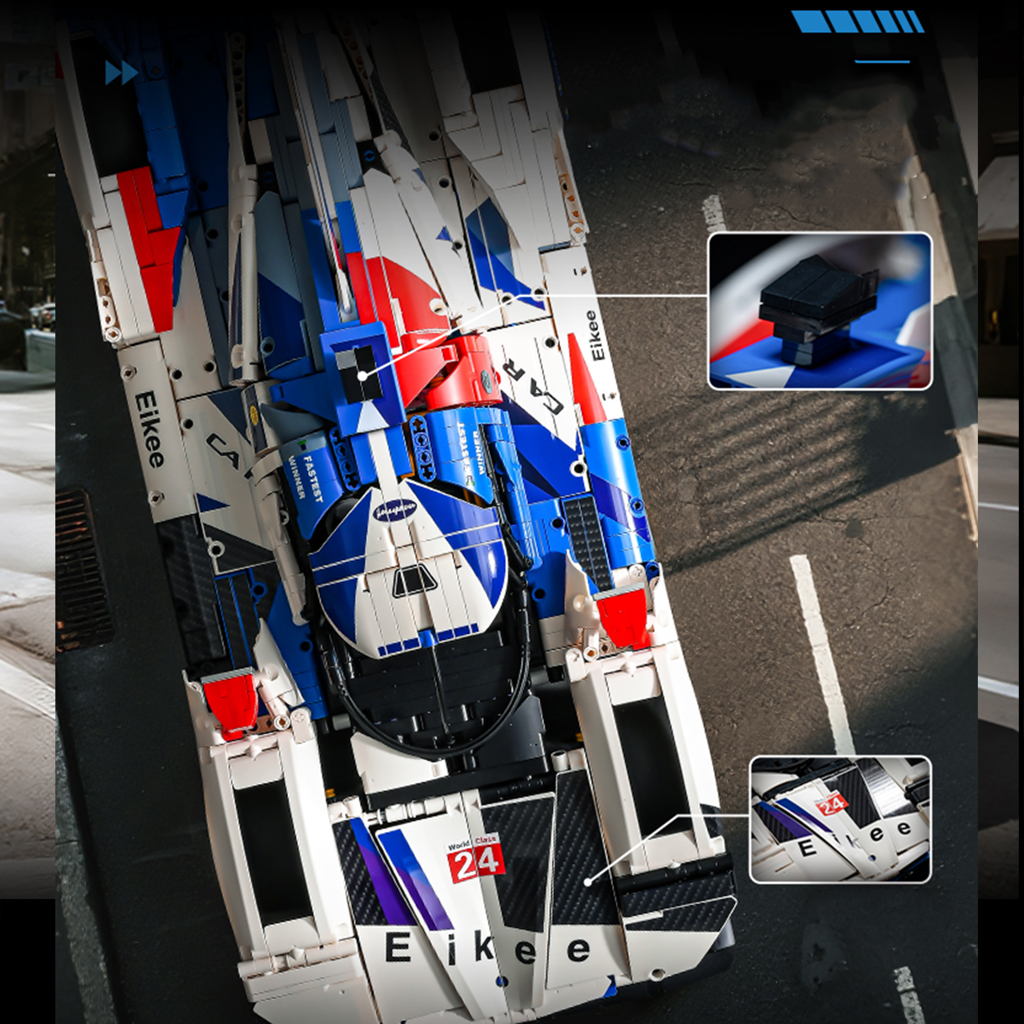 The LEE MANS MHYBRID V8